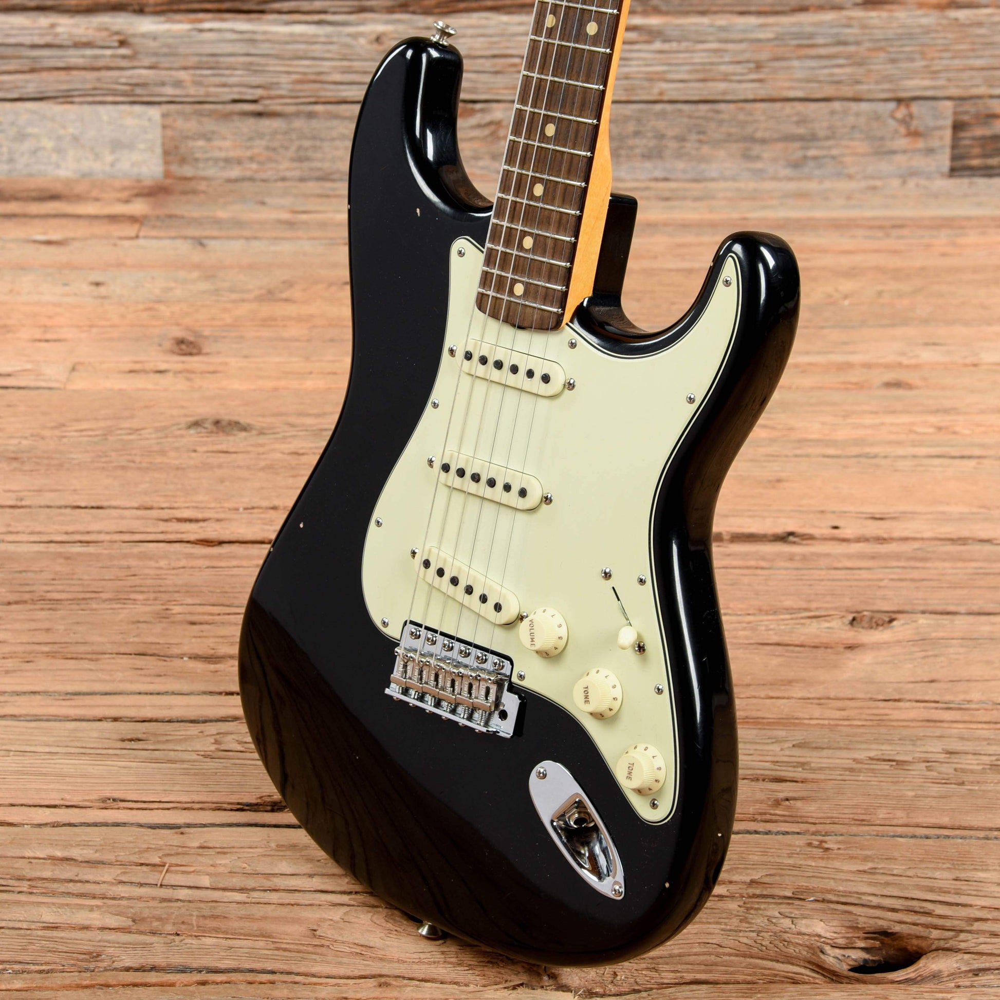 Fender Custom Shop 1960 Stratocaster "Chicago Special" Journeyman Aged Black 2020 Electric Guitars / Solid Body