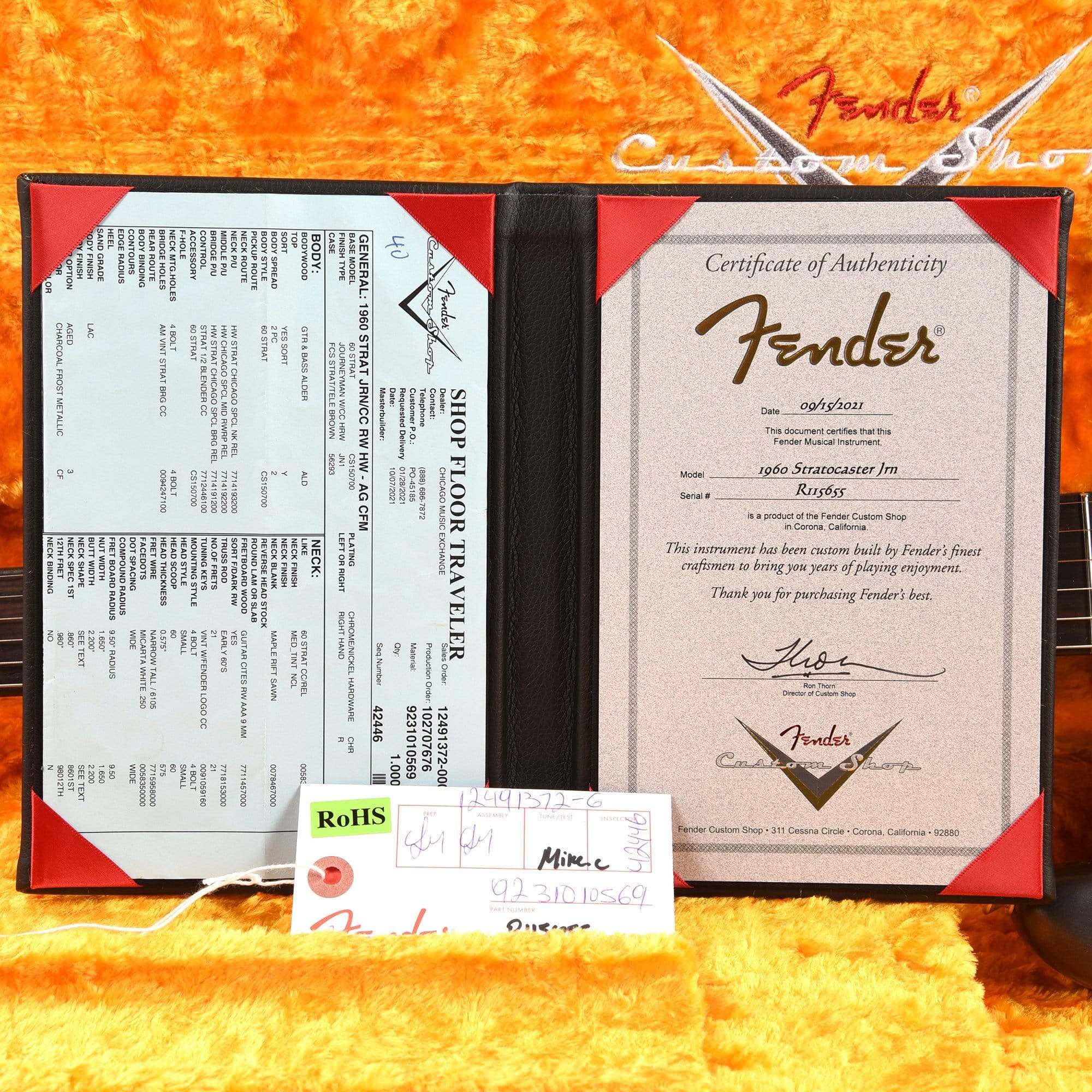 Fender Custom Shop 1960 Stratocaster 