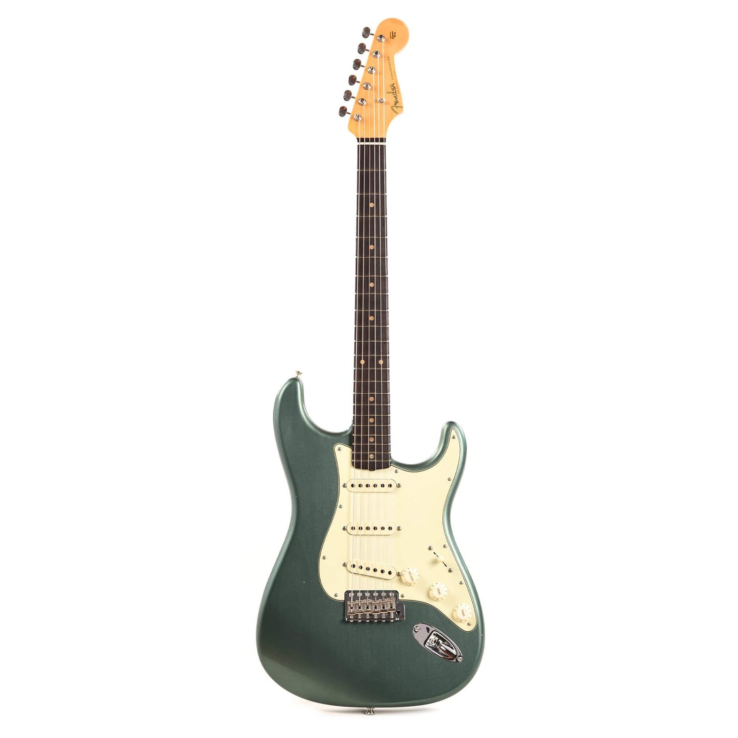 Fender Custom Shop 1960 Stratocaster "Chicago Special" Journeyman Aged Sherwood Green Electric Guitars / Solid Body
