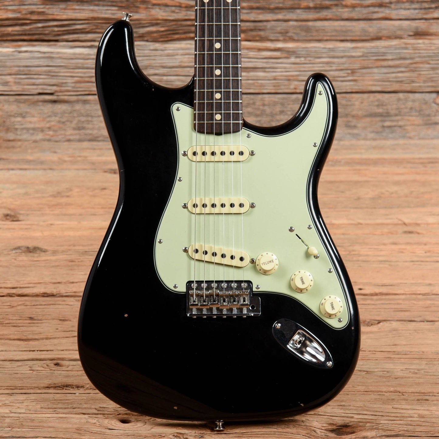 Fender Custom Shop 1960 Stratocaster "Chicago Special" Journeyman Relic Aged Black 2019 Electric Guitars / Solid Body