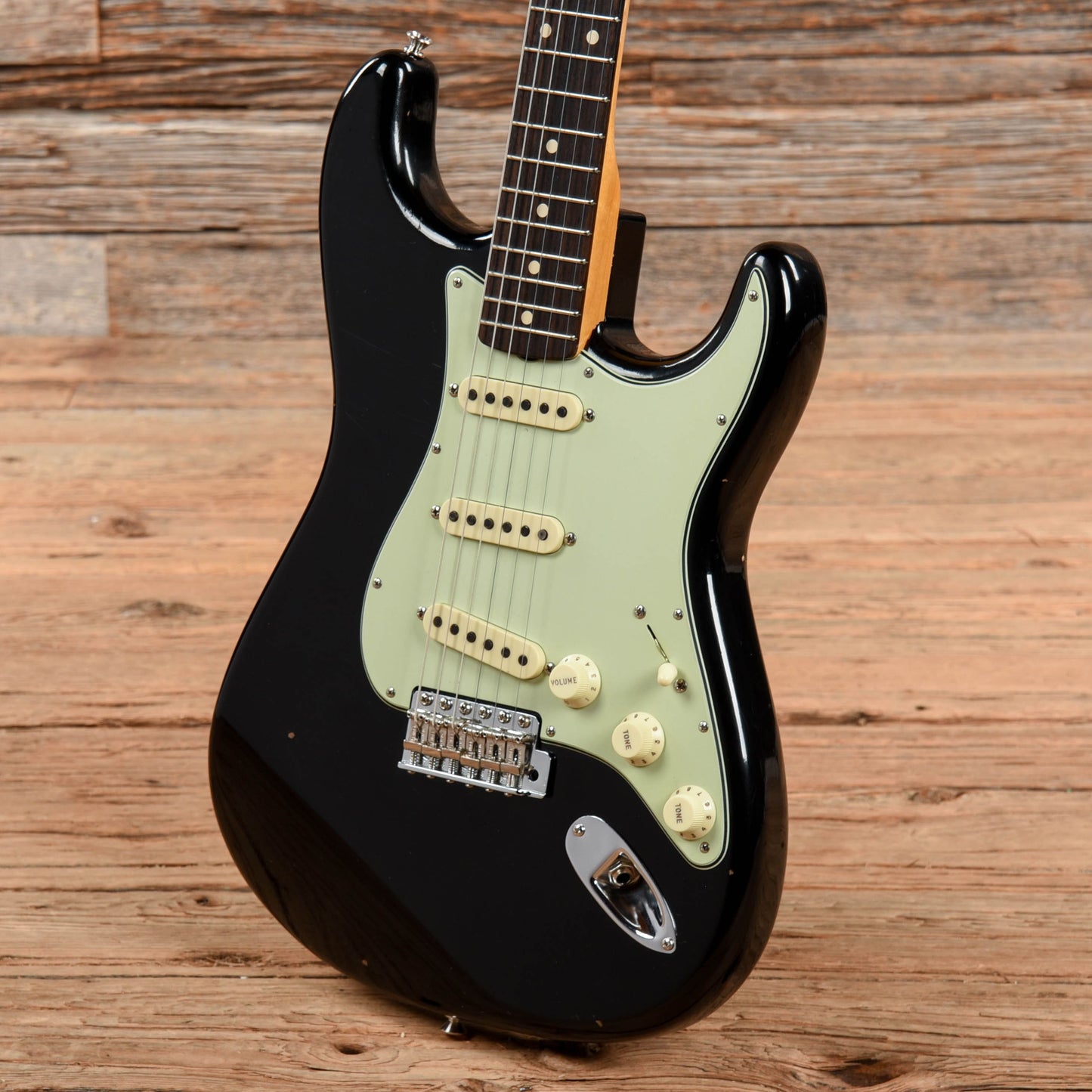 Fender Custom Shop 1960 Stratocaster "Chicago Special" Journeyman Relic Aged Black 2019 Electric Guitars / Solid Body
