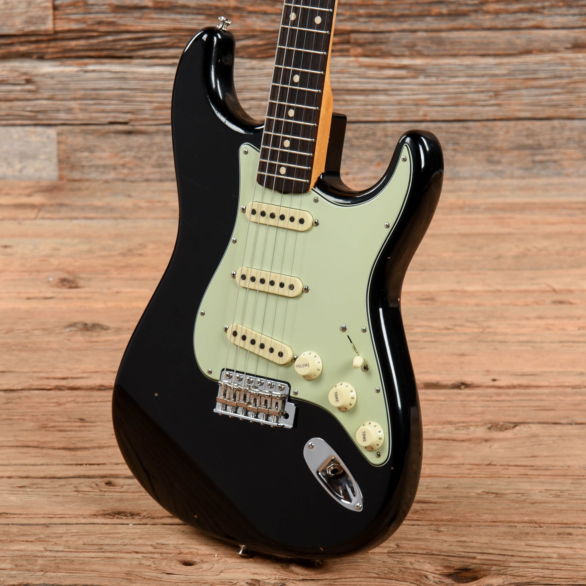 Fender Custom Shop 1960 Stratocaster "Chicago Special" Journeyman Relic Aged Black 2019 Electric Guitars / Solid Body