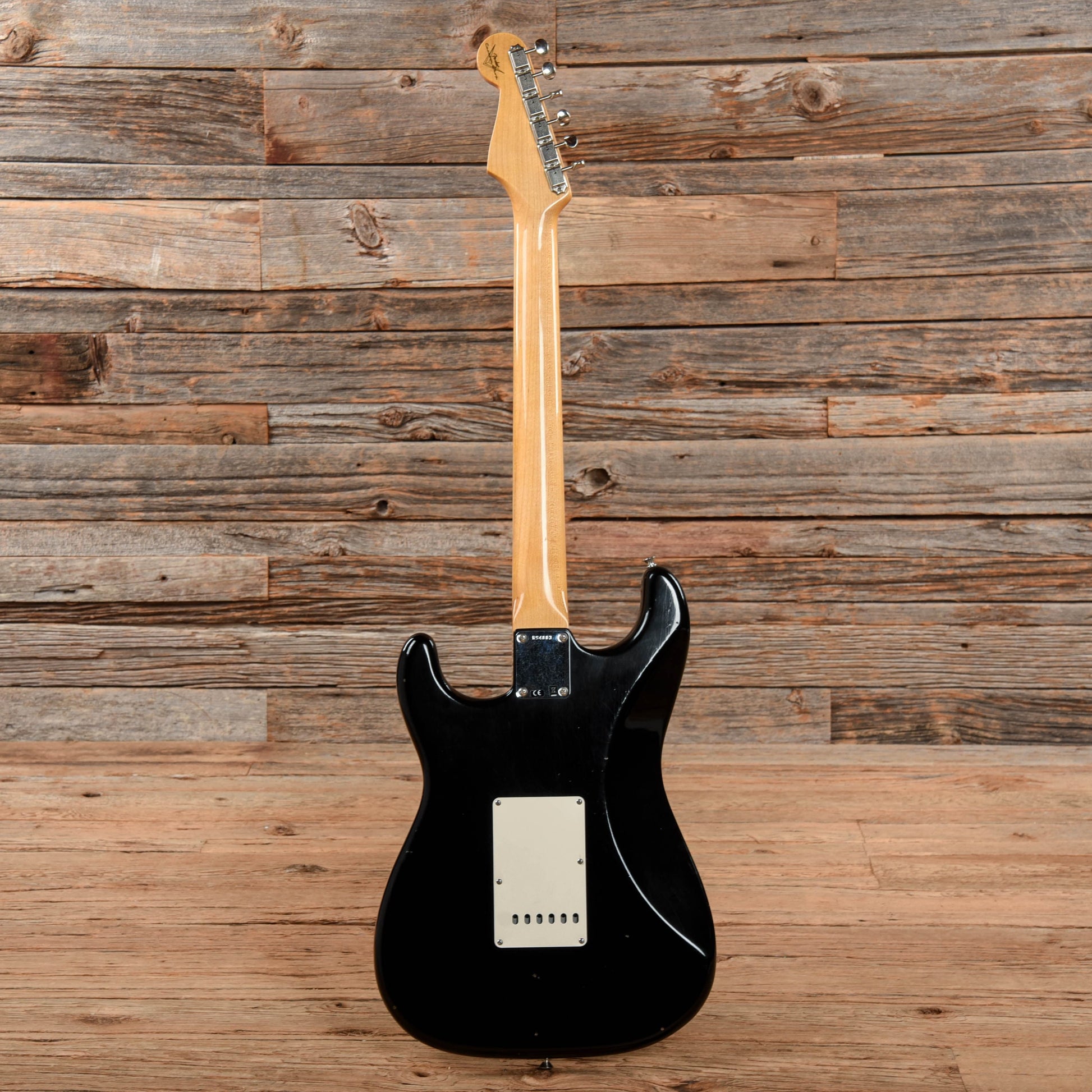 Fender Custom Shop 1960 Stratocaster "Chicago Special" Journeyman Relic Aged Black 2019 Electric Guitars / Solid Body