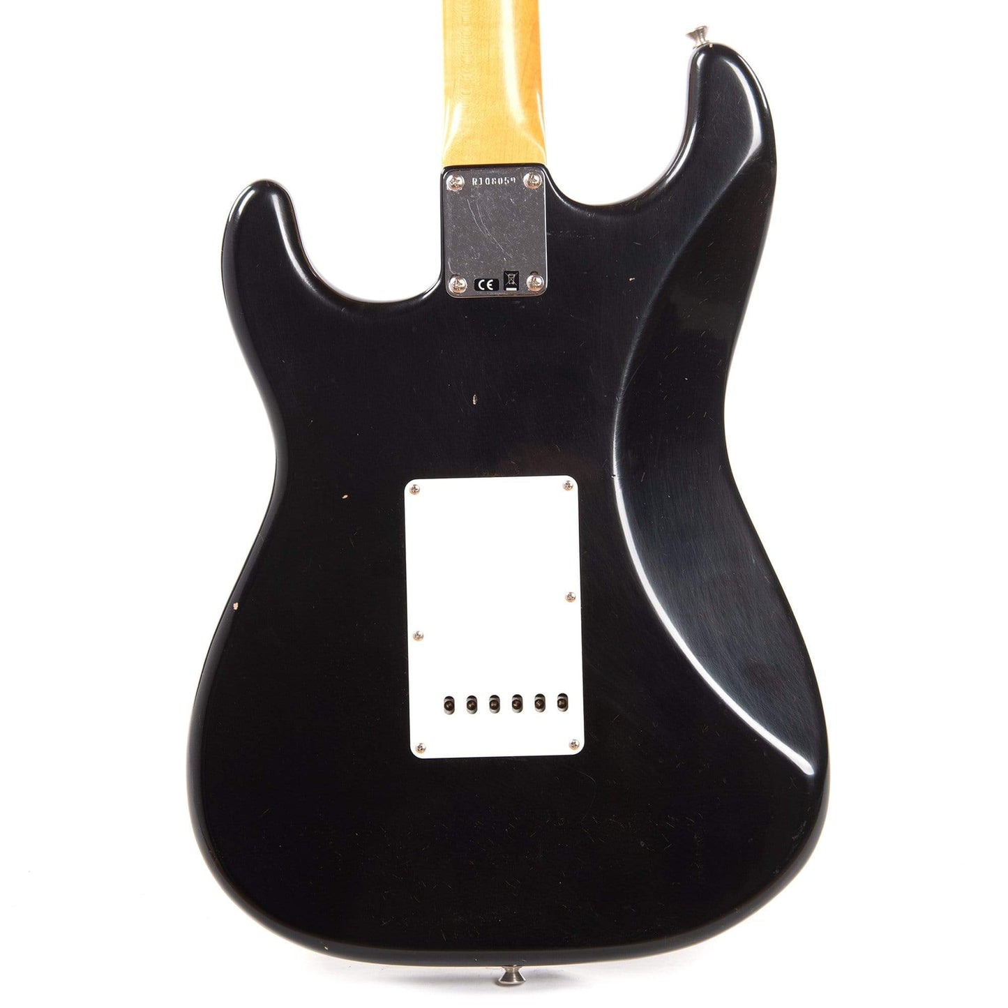 Fender Custom Shop 1960 Stratocaster "Chicago Special" Journeyman Relic Aged Black Electric Guitars / Solid Body