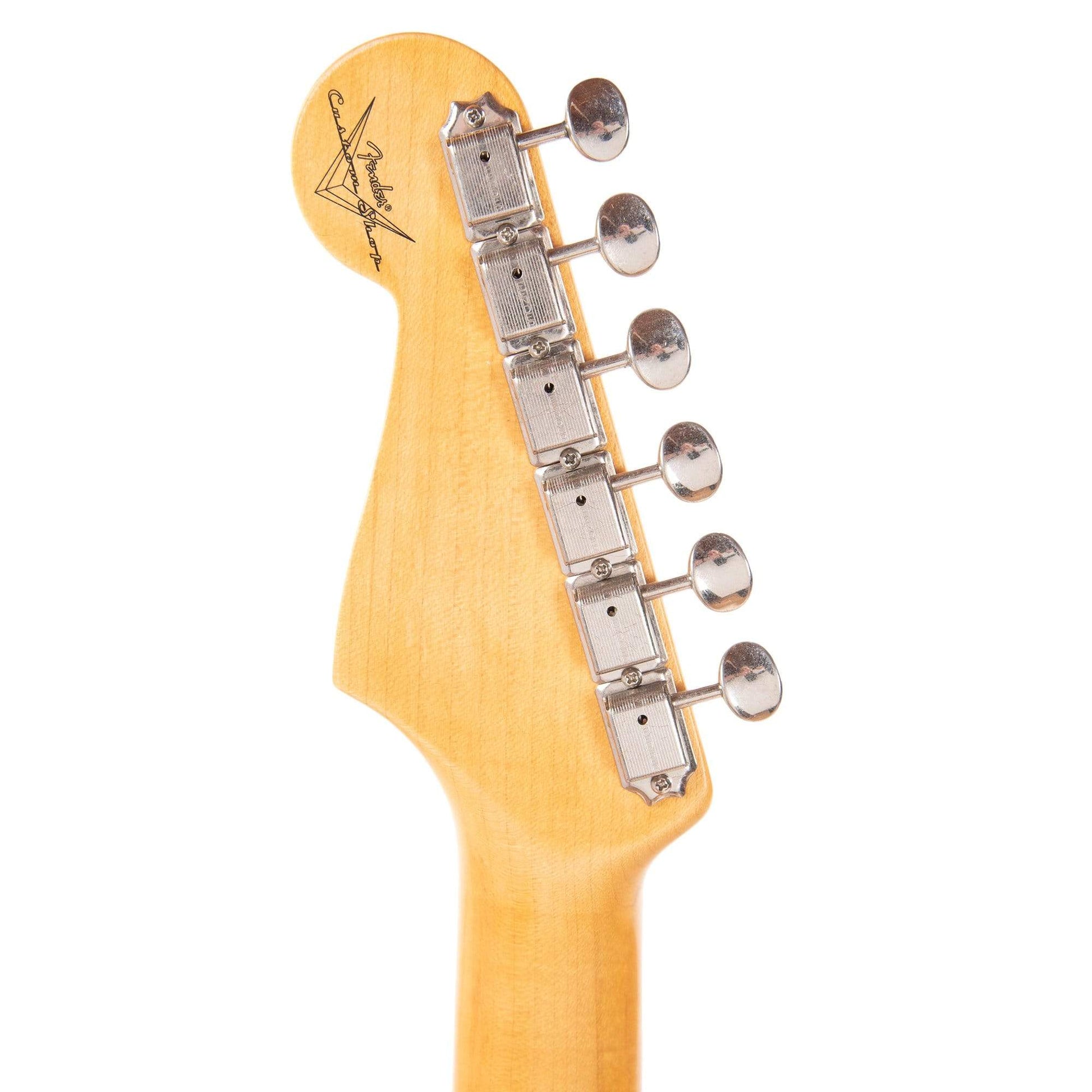 Fender Custom Shop 1960 Stratocaster "Chicago Special" Journeyman Relic Aged Black Electric Guitars / Solid Body