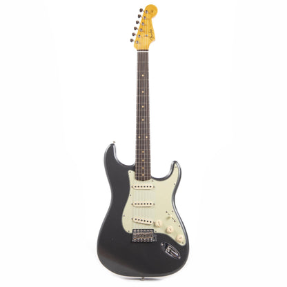 Fender Custom Shop 1960 Stratocaster "Chicago Special" Journeyman Relic Aged Charcoal Frost Metallic Electric Guitars / Solid Body