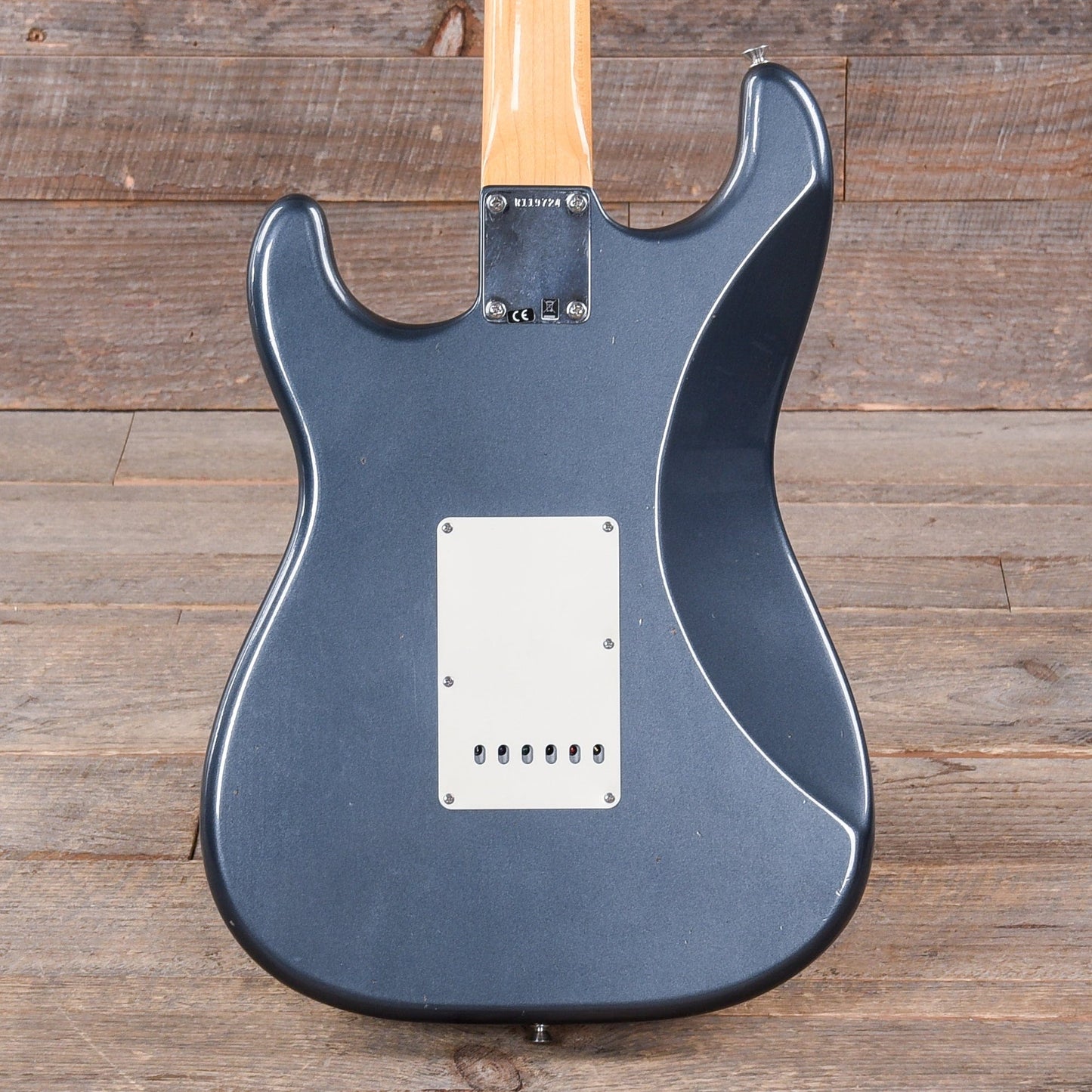 Fender Custom Shop 1960 Stratocaster "Chicago Special" Journeyman Relic Aged Charcoal Frost Metallic Electric Guitars / Solid Body