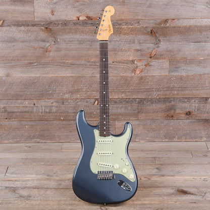 Fender Custom Shop 1960 Stratocaster "Chicago Special" Journeyman Relic Aged Charcoal Frost Metallic Electric Guitars / Solid Body