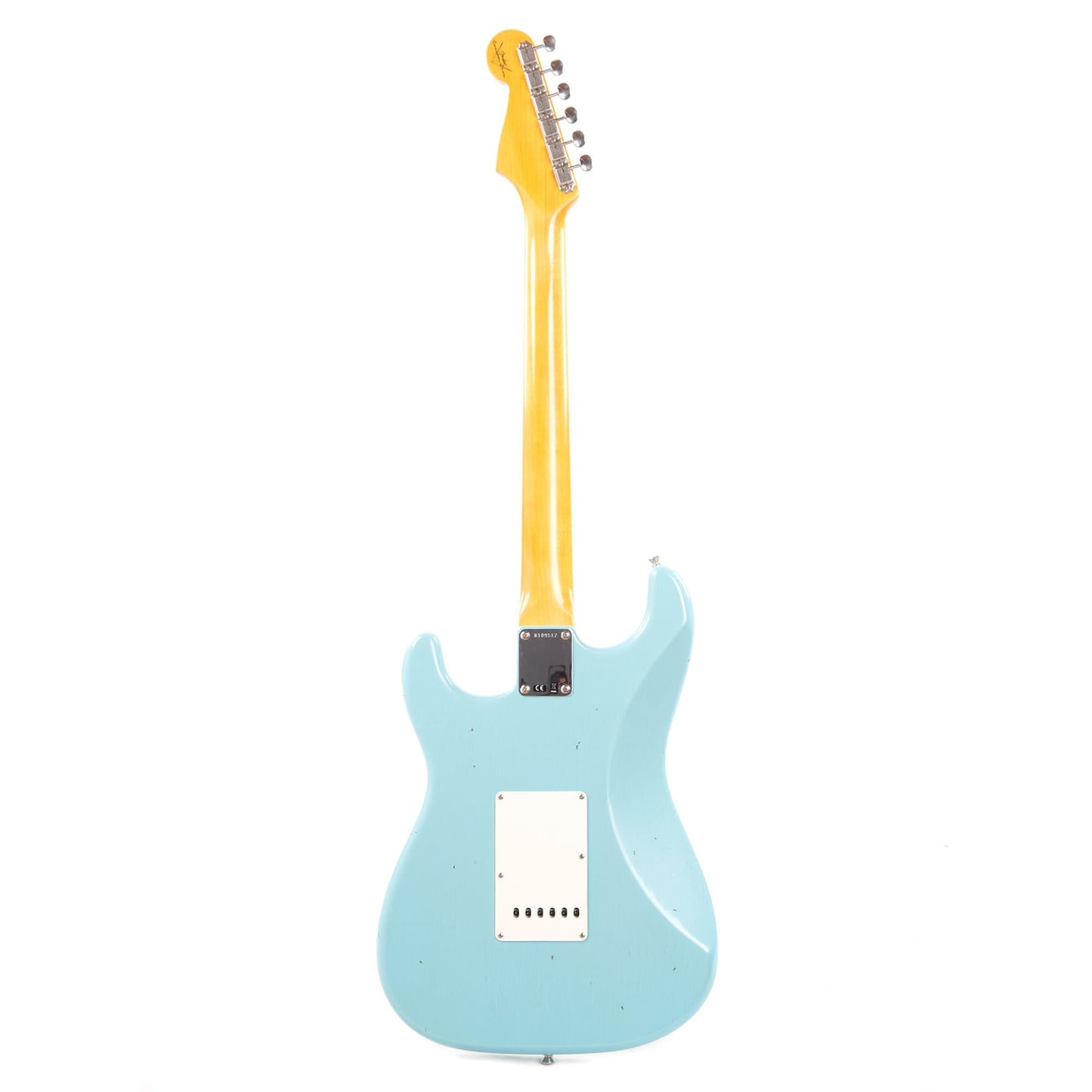 Fender Custom Shop 1960 Stratocaster "Chicago Special" Journeyman Relic Aged Daphne Blue Electric Guitars / Solid Body