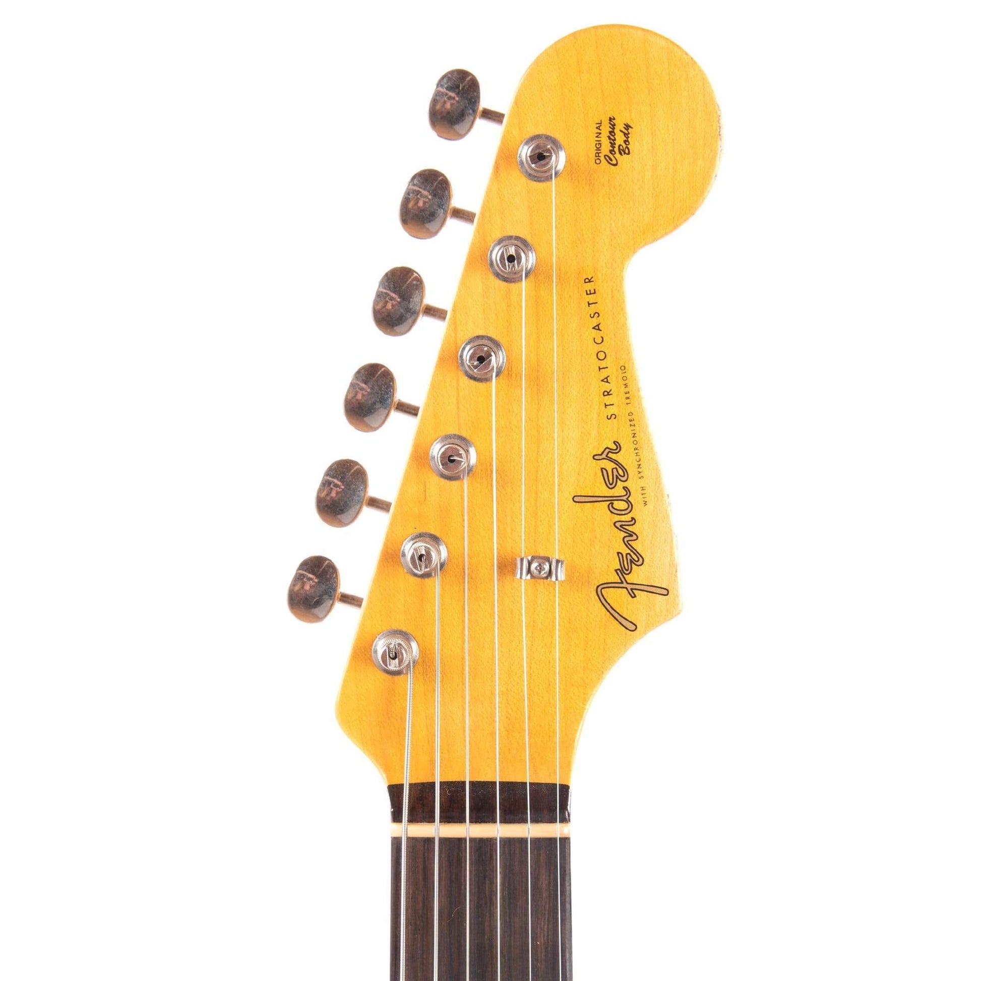 Fender Custom Shop 1960 Stratocaster "Chicago Special" Journeyman Relic Aged Daphne Blue Electric Guitars / Solid Body