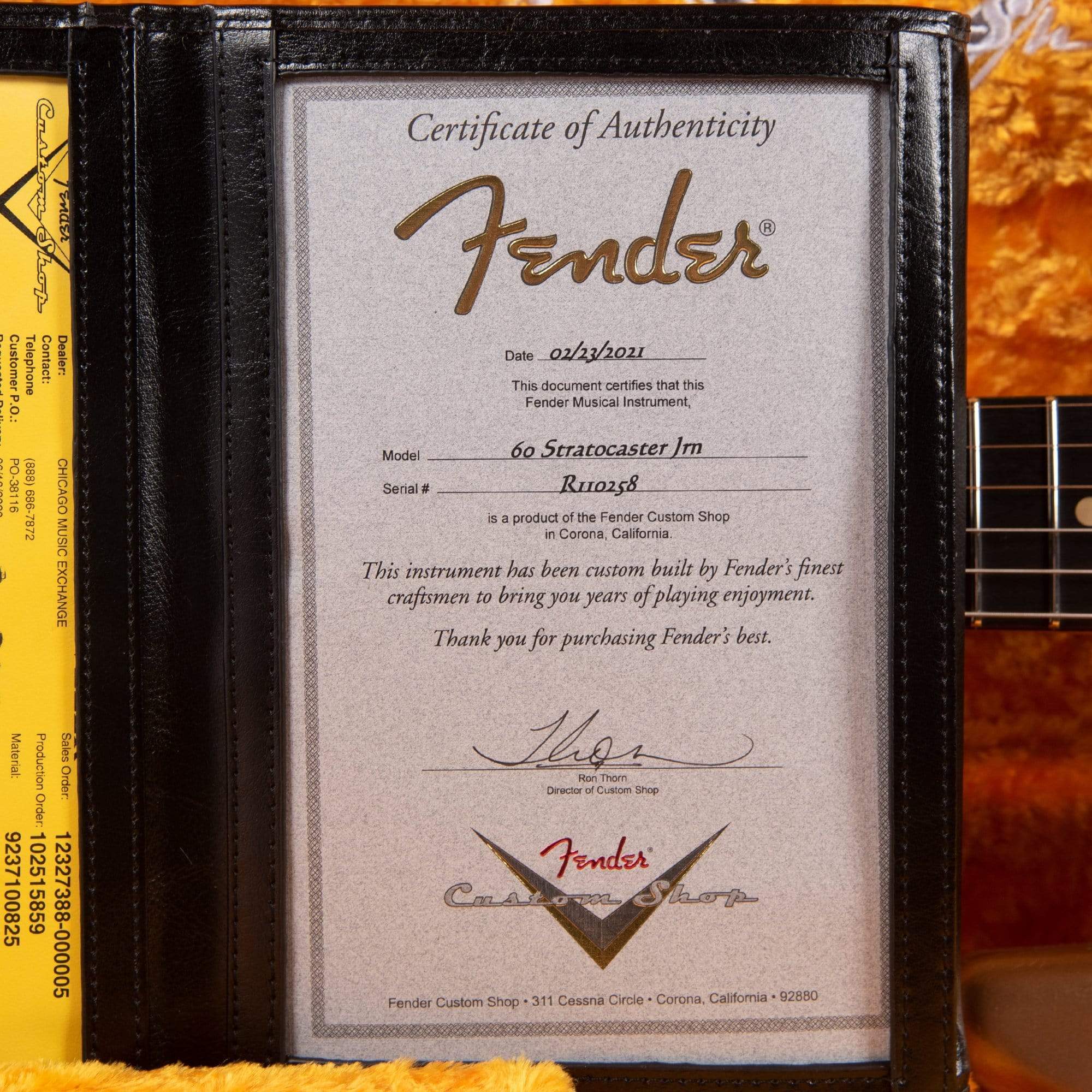 Fender Custom Shop 1960 Stratocaster 