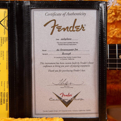 Fender Custom Shop 1960 Stratocaster "Chicago Special" Journeyman Relic Aged Fire Mist Gold Electric Guitars / Solid Body