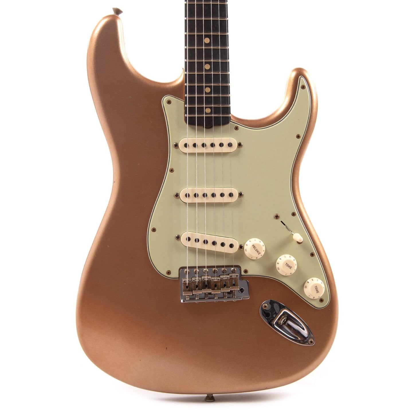 Fender Custom Shop 1960 Stratocaster "Chicago Special" Journeyman Relic Aged Fire Mist Gold Electric Guitars / Solid Body