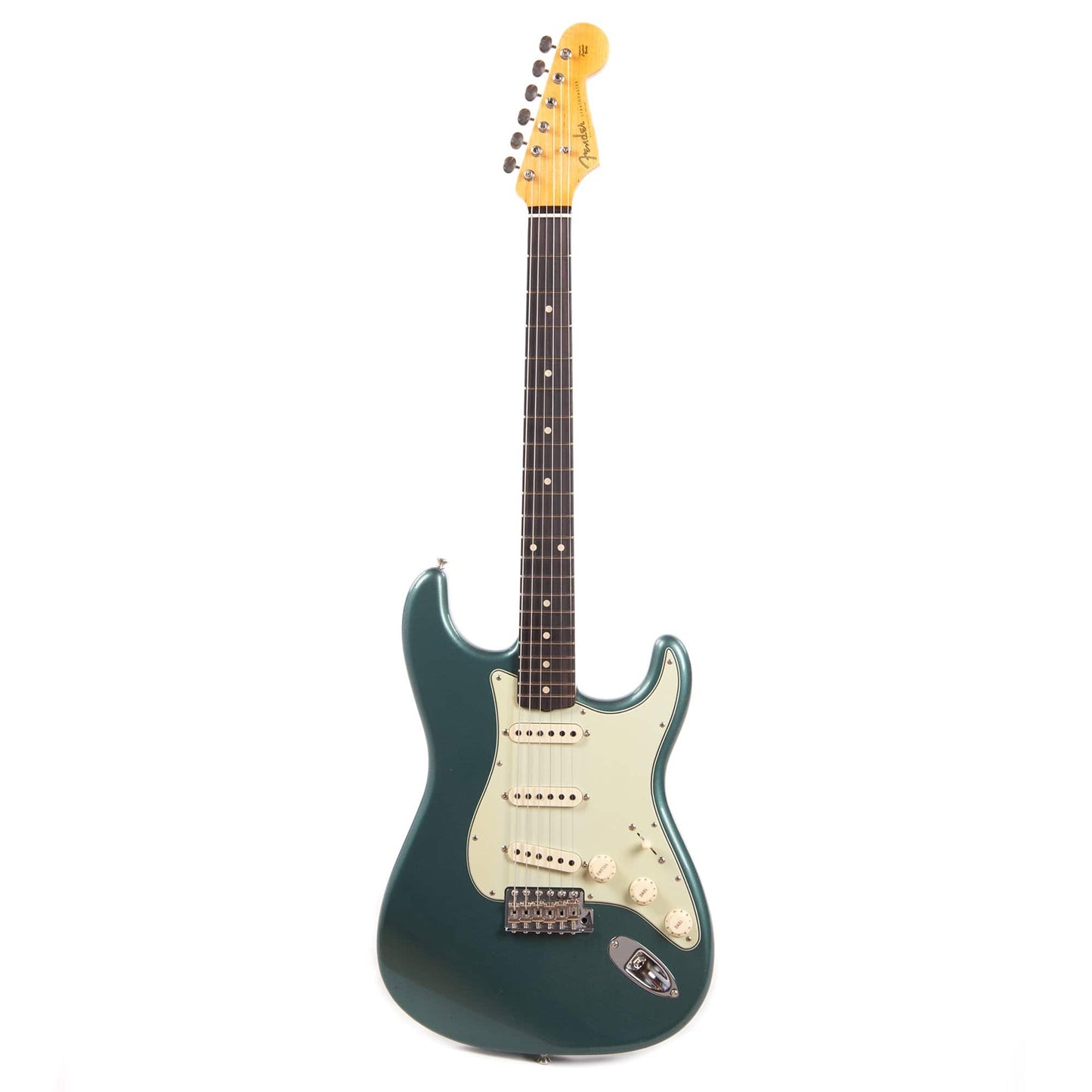Fender Custom Shop 1960 Stratocaster "Chicago Special" Journeyman Relic Aged Sherwood Green Electric Guitars / Solid Body