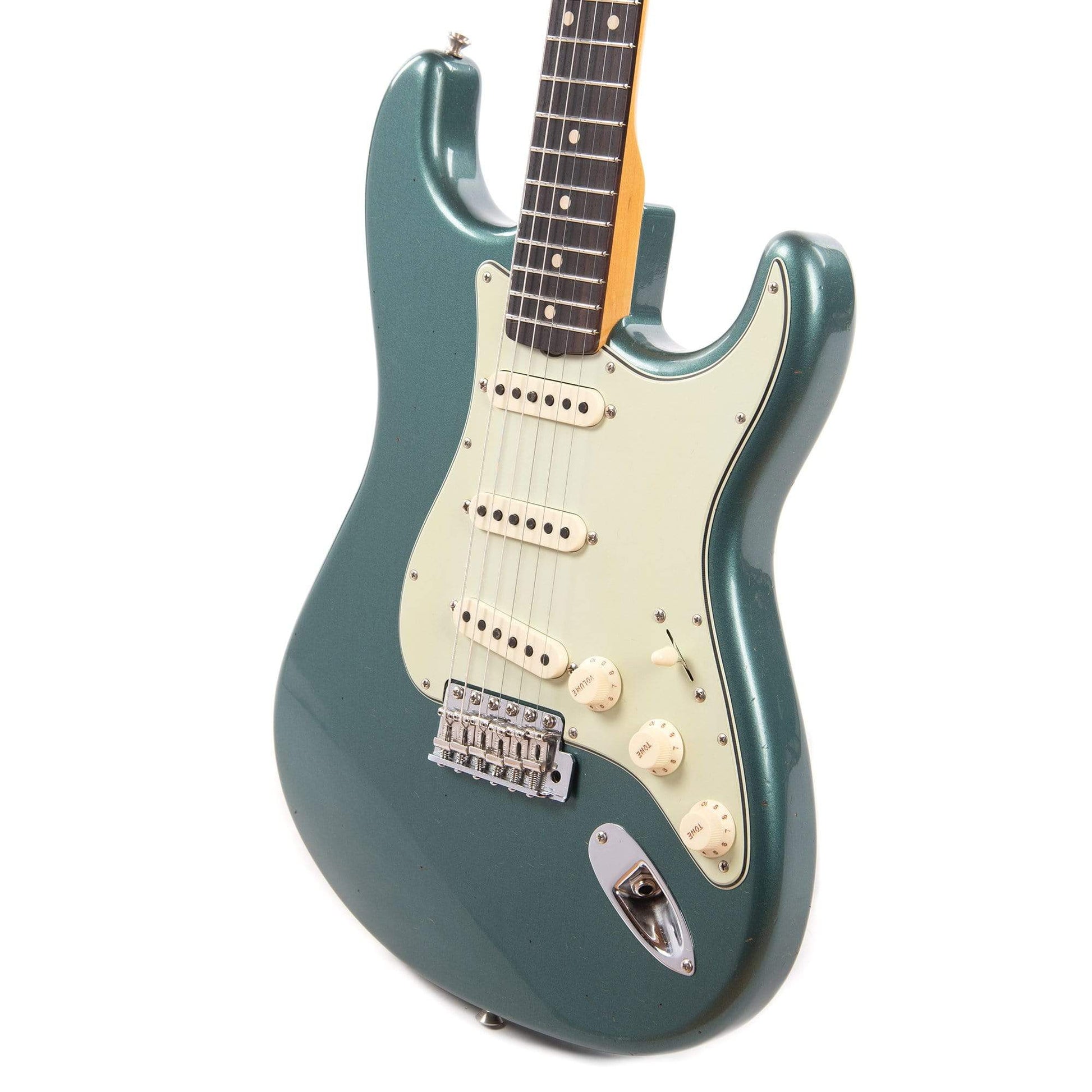 Fender Custom Shop 1960 Stratocaster "Chicago Special" Journeyman Relic Aged Sherwood Green Electric Guitars / Solid Body