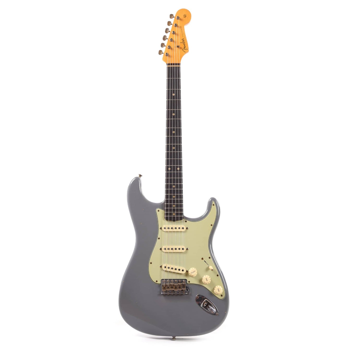 Fender Custom Shop 1960 Stratocaster "Chicago Special" Journeyman Relic Cielo Grey Electric Guitars / Solid Body