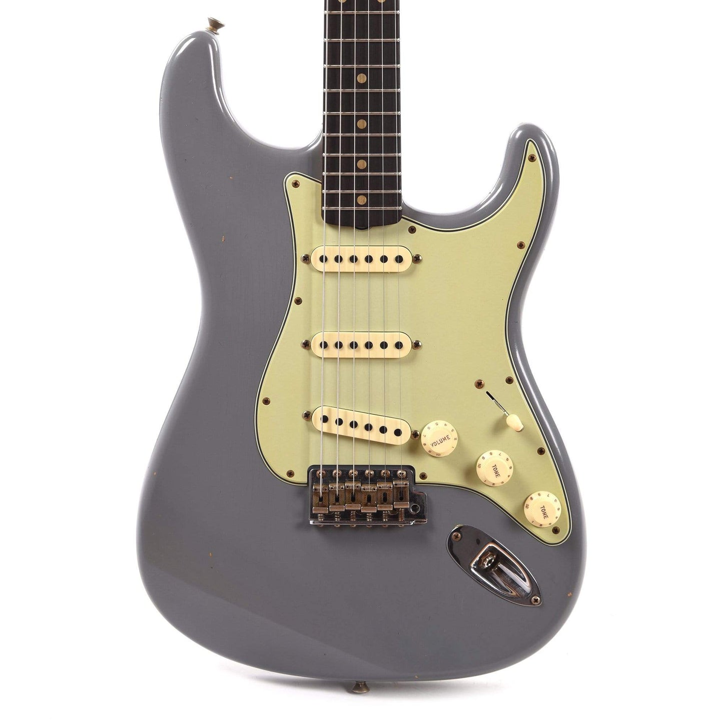 Fender Custom Shop 1960 Stratocaster "Chicago Special" Journeyman Relic Cielo Grey Electric Guitars / Solid Body
