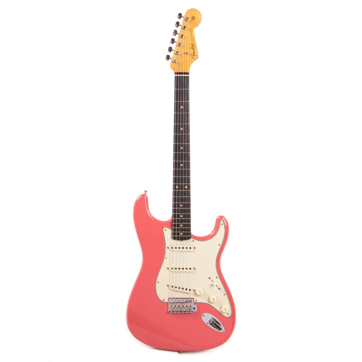 Fender Custom Shop 1960 Stratocaster "Chicago Special" Journeyman Relic Faded Fiesta Red Electric Guitars / Solid Body