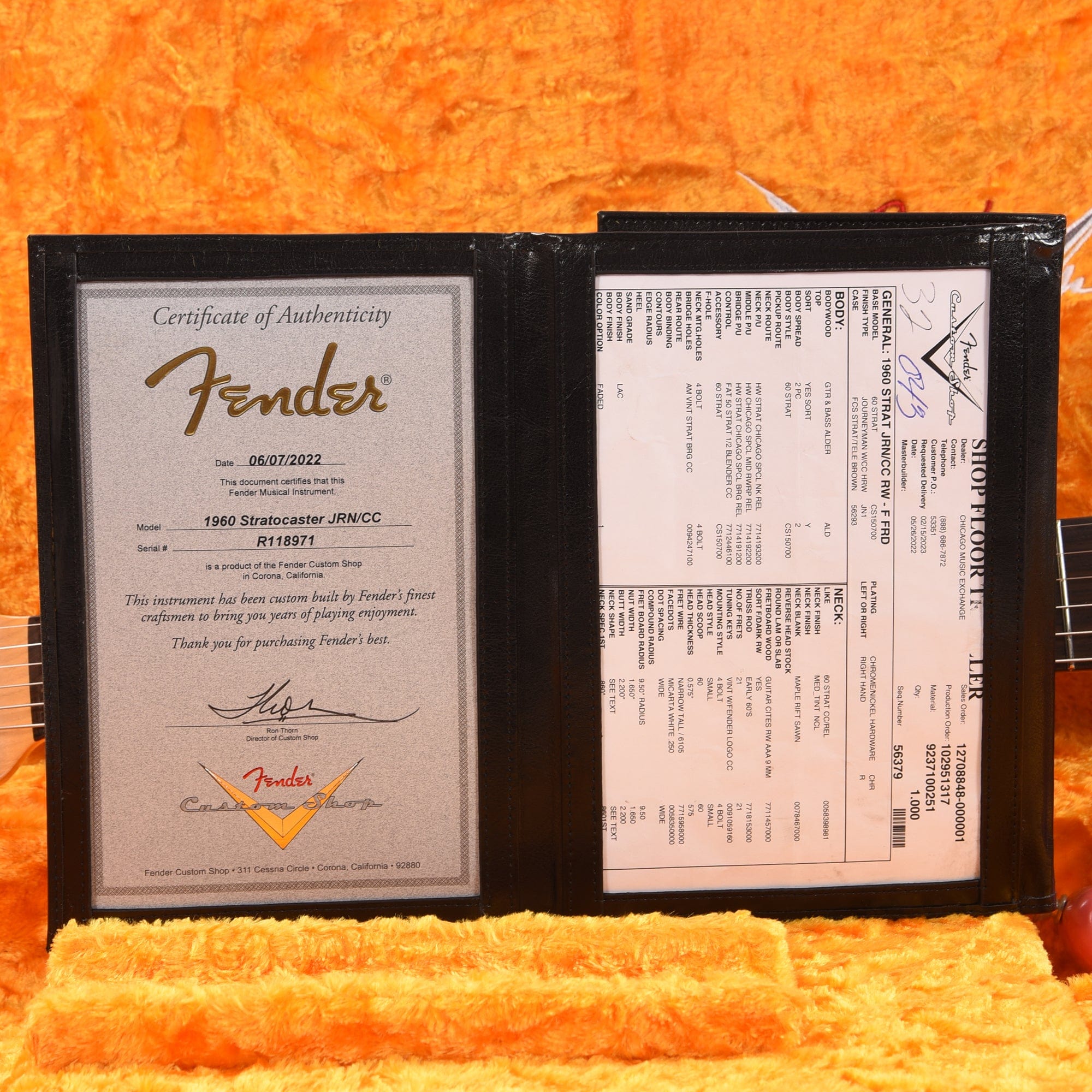 Fender Custom Shop 1960 Stratocaster 