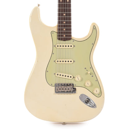 Fender Custom Shop 1960 Stratocaster "Chicago Special" Journeyman Relic Rosewood Super Aged Olympic White Electric Guitars / Solid Body