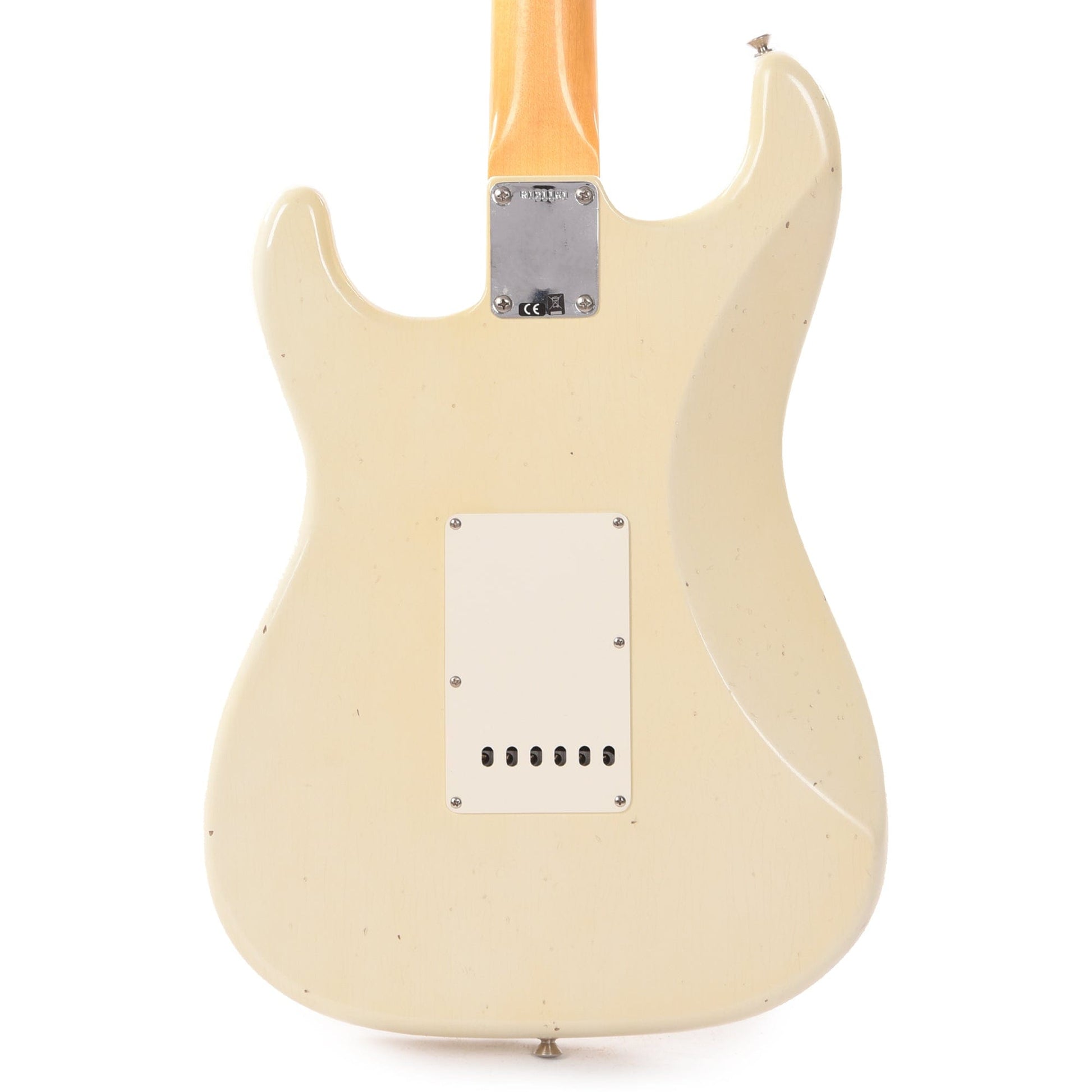 Fender Custom Shop 1960 Stratocaster "Chicago Special" Journeyman Relic Rosewood Super Aged Olympic White Electric Guitars / Solid Body