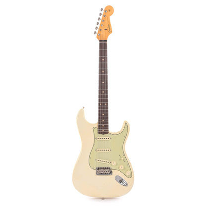 Fender Custom Shop 1960 Stratocaster "Chicago Special" Journeyman Relic Rosewood Super Aged Olympic White Electric Guitars / Solid Body