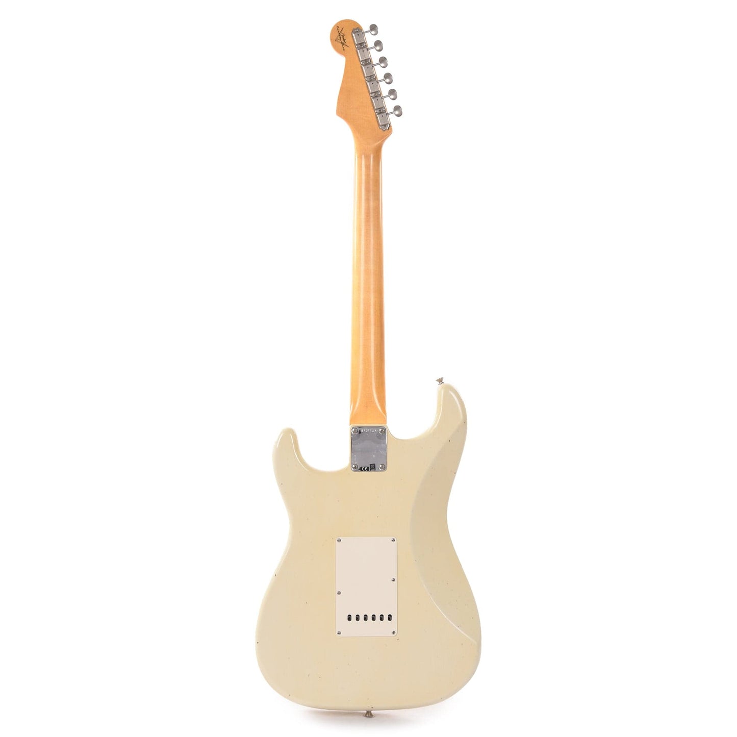 Fender Custom Shop 1960 Stratocaster "Chicago Special" Journeyman Relic Rosewood Super Aged Olympic White Electric Guitars / Solid Body