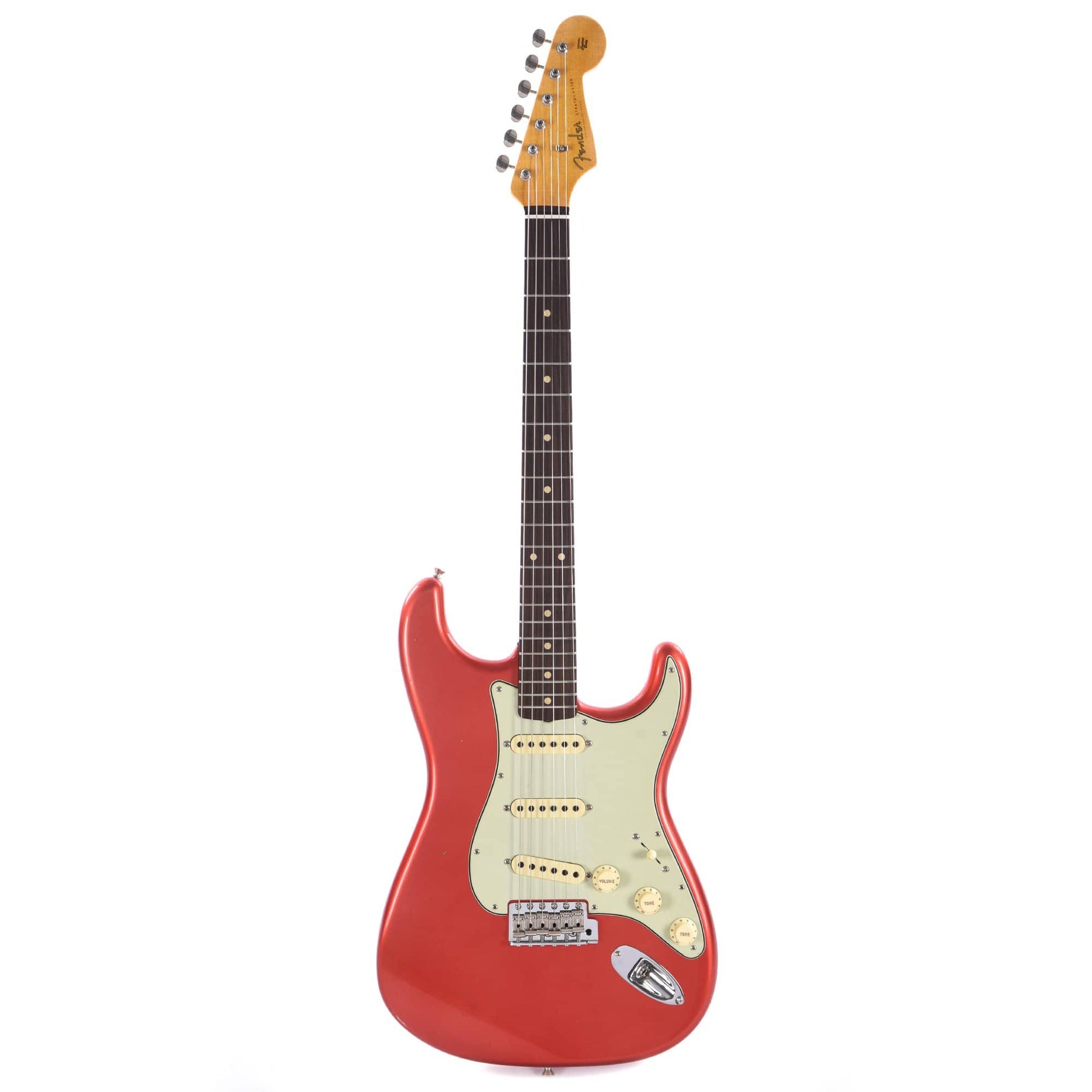 Fender Custom Shop 1960 Stratocaster "Chicago Special" Journeyman Relic Super Faded/Aged Candy Apple Red Electric Guitars / Solid Body