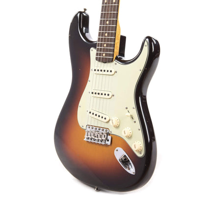 Fender Custom Shop 1960 Stratocaster "Chicago Special" Journeyman Relic Wide Fade Chocolate 3-Tone Sunburst Electric Guitars / Solid Body