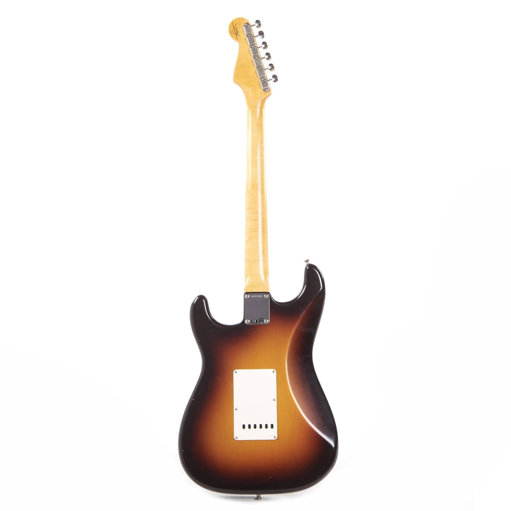 Fender Custom Shop 1960 Stratocaster "Chicago Special" Journeyman Relic Wide Fade Chocolate 3-Tone Sunburst Electric Guitars / Solid Body