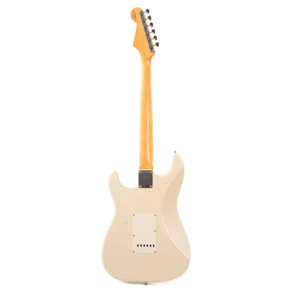 Fender Custom Shop 1960 Stratocaster "Chicago Special" Journeyman Super Aged Olympic White Electric Guitars / Solid Body