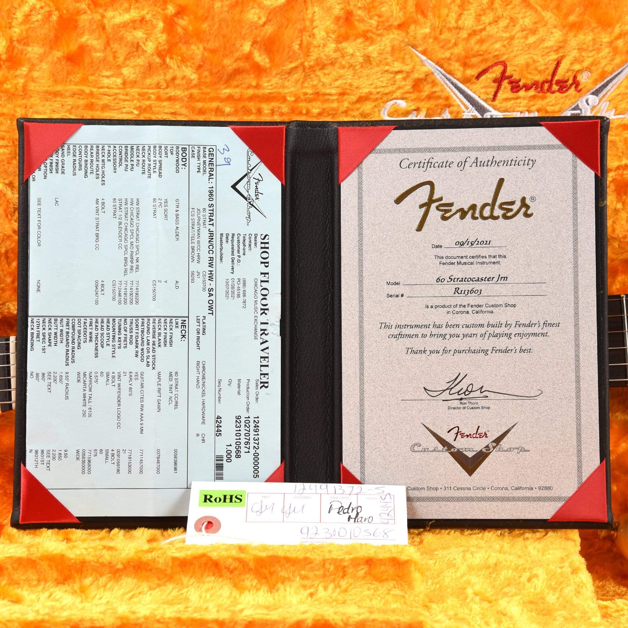 Fender Custom Shop 1960 Stratocaster 