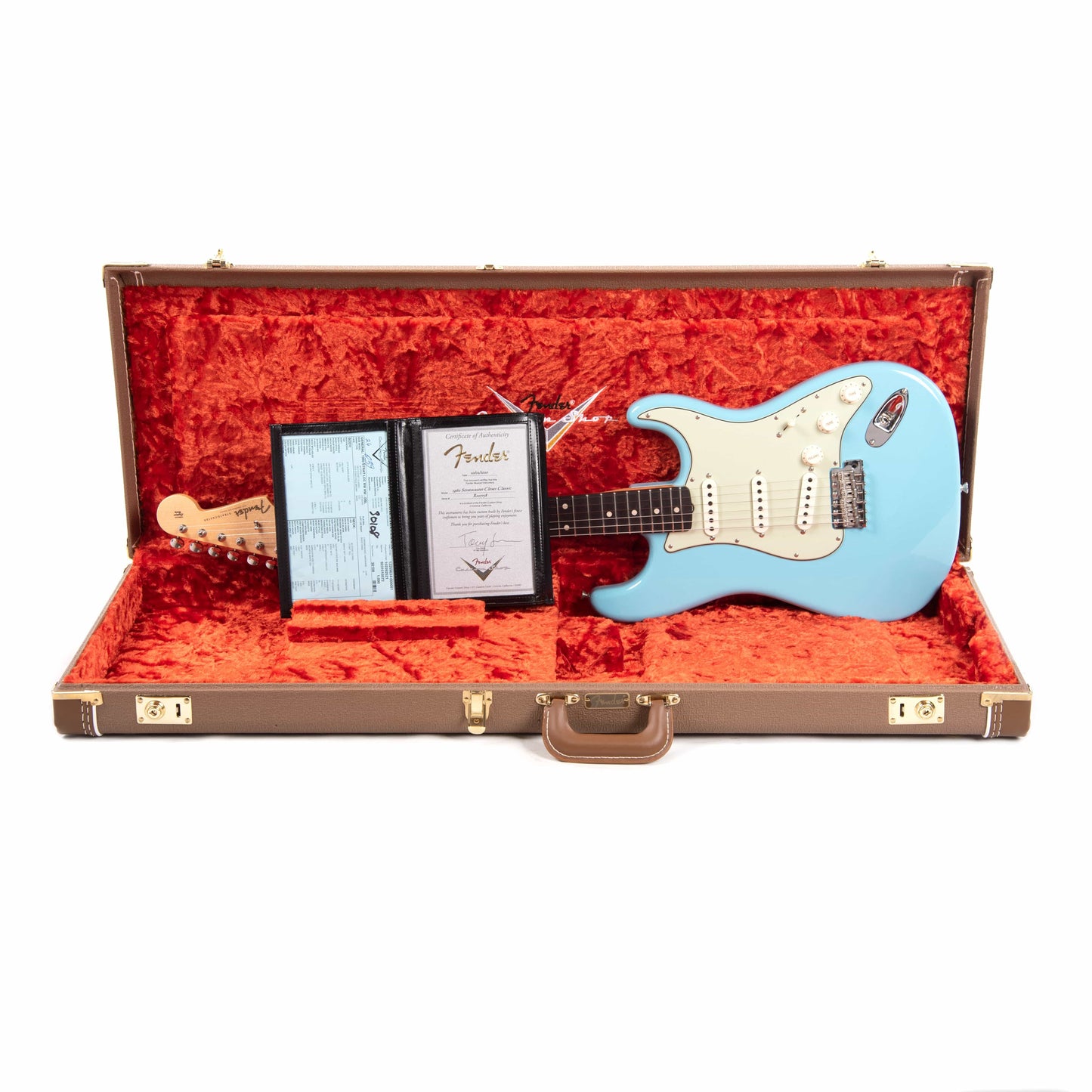 Fender Custom Shop 1960 Stratocaster "Chicago Special" Lush Closet Classic Daphne Blue Electric Guitars / Solid Body