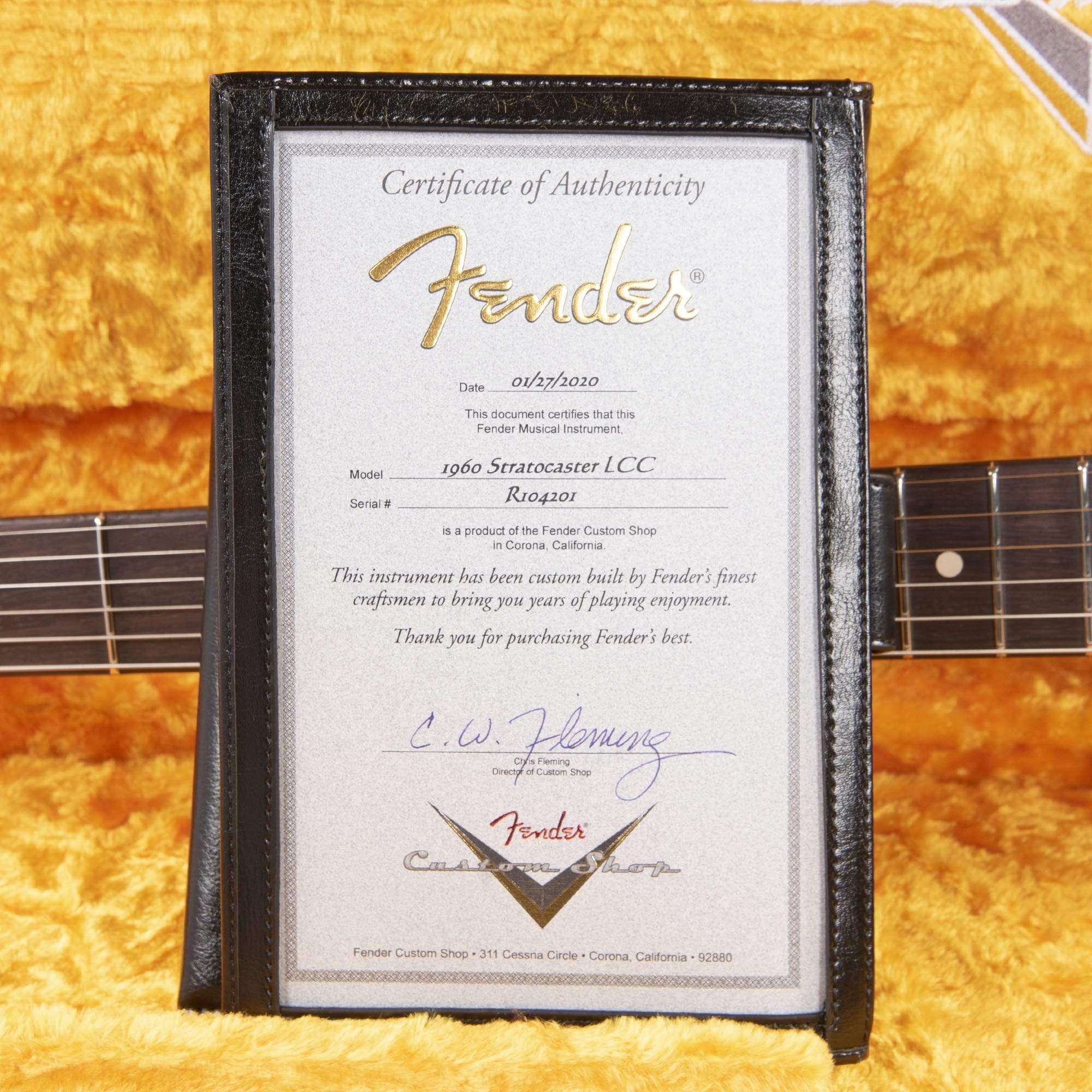 Fender Custom Shop 1960 Stratocaster 