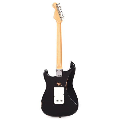 Fender Custom Shop 1960 Stratocaster "Chicago Special" Relic Aged Black Electric Guitars / Solid Body