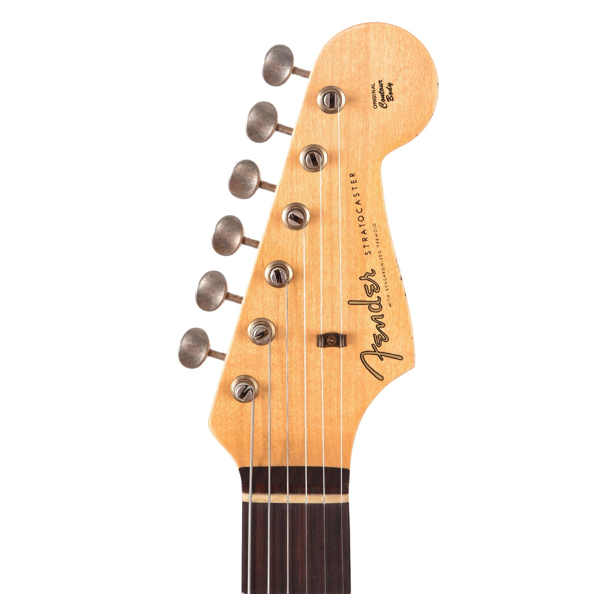 Fender Custom Shop 1960 Stratocaster "Chicago Special" Relic Aged Black Electric Guitars / Solid Body