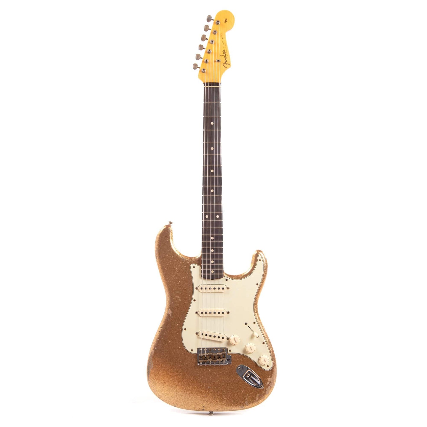 Fender Custom Shop 1960 Stratocaster "Chicago Special" Relic Faded/Aged Firemist Gold Sparkle Electric Guitars / Solid Body