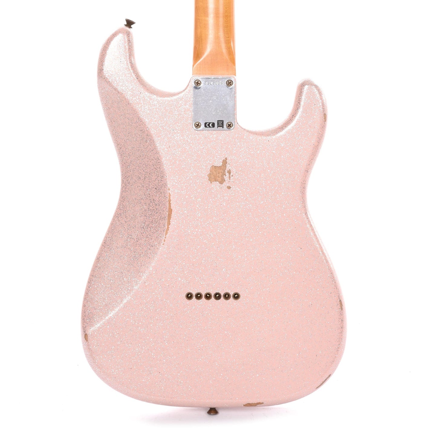 Fender Custom Shop 1960 Stratocaster Hardtail "Chicago Special" LEFTY Relic Super Faded Shell Pink Sparkle Electric Guitars / Solid Body