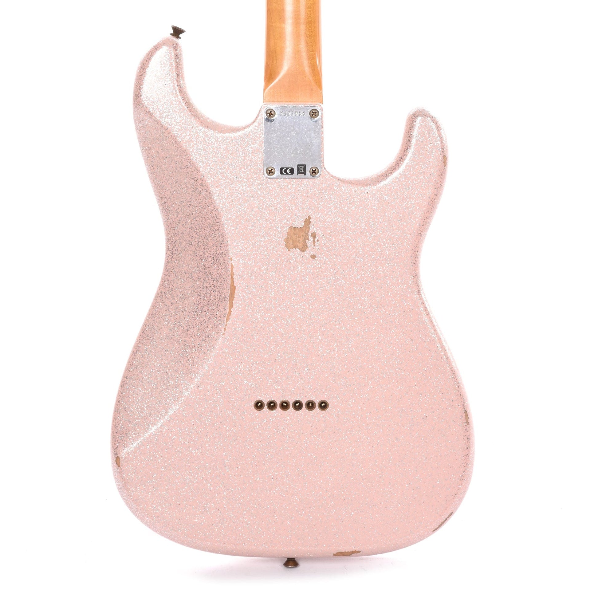 Fender Custom Shop 1960 Stratocaster Hardtail "Chicago Special" LEFTY Relic Super Faded Shell Pink Sparkle Electric Guitars / Solid Body
