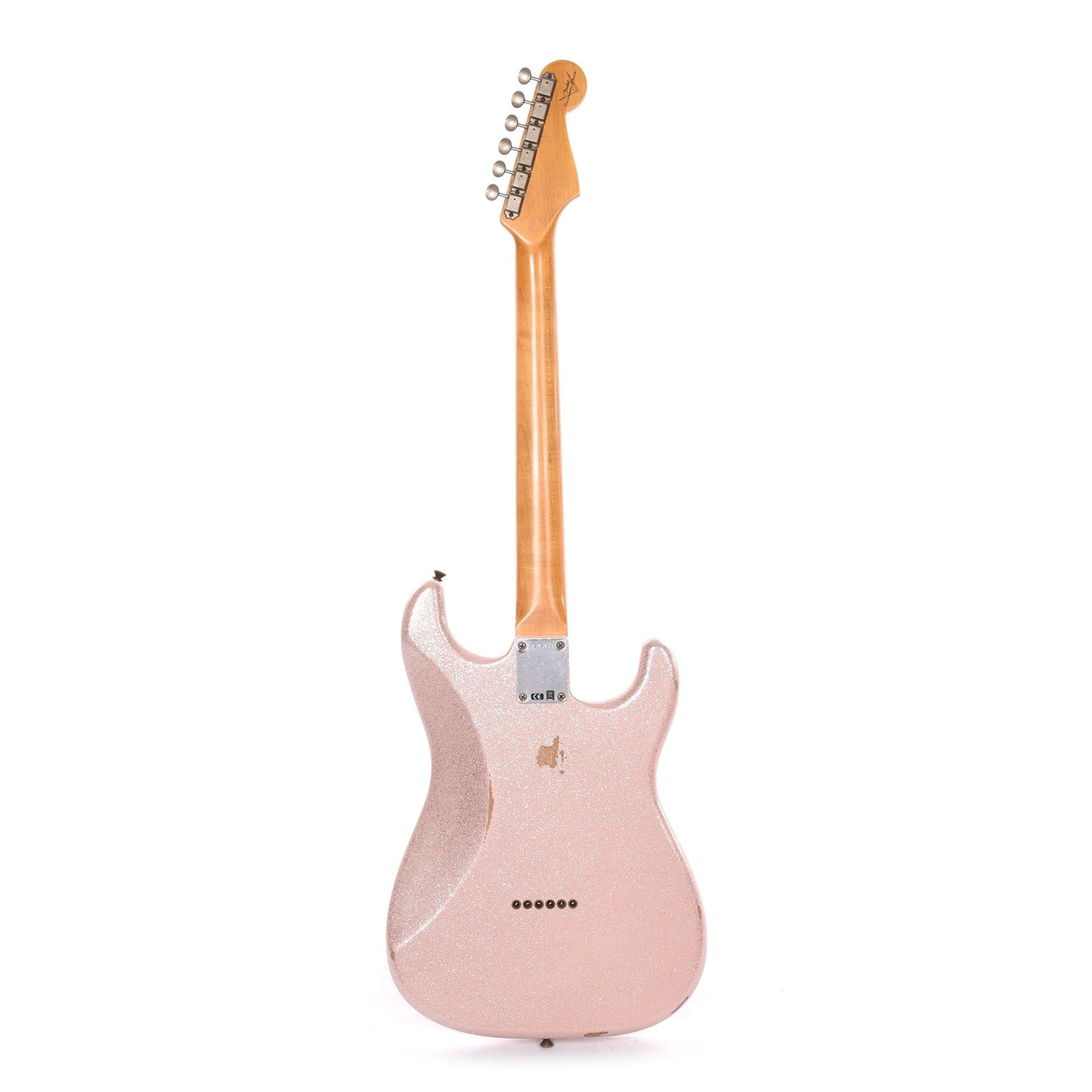 Fender Custom Shop 1960 Stratocaster Hardtail "Chicago Special" LEFTY Relic Super Faded Shell Pink Sparkle Electric Guitars / Solid Body