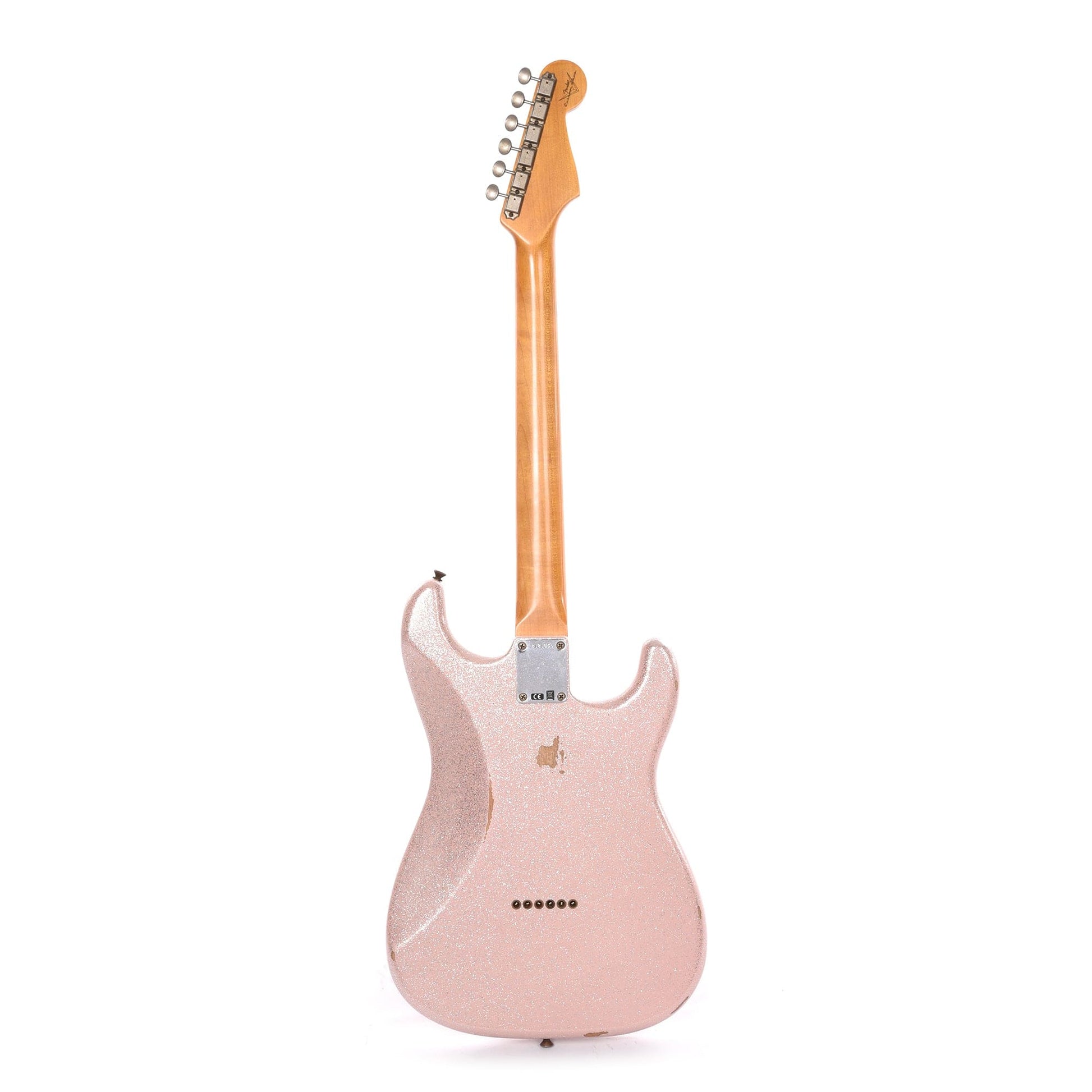 Fender Custom Shop 1960 Stratocaster Hardtail "Chicago Special" LEFTY Relic Super Faded Shell Pink Sparkle Electric Guitars / Solid Body