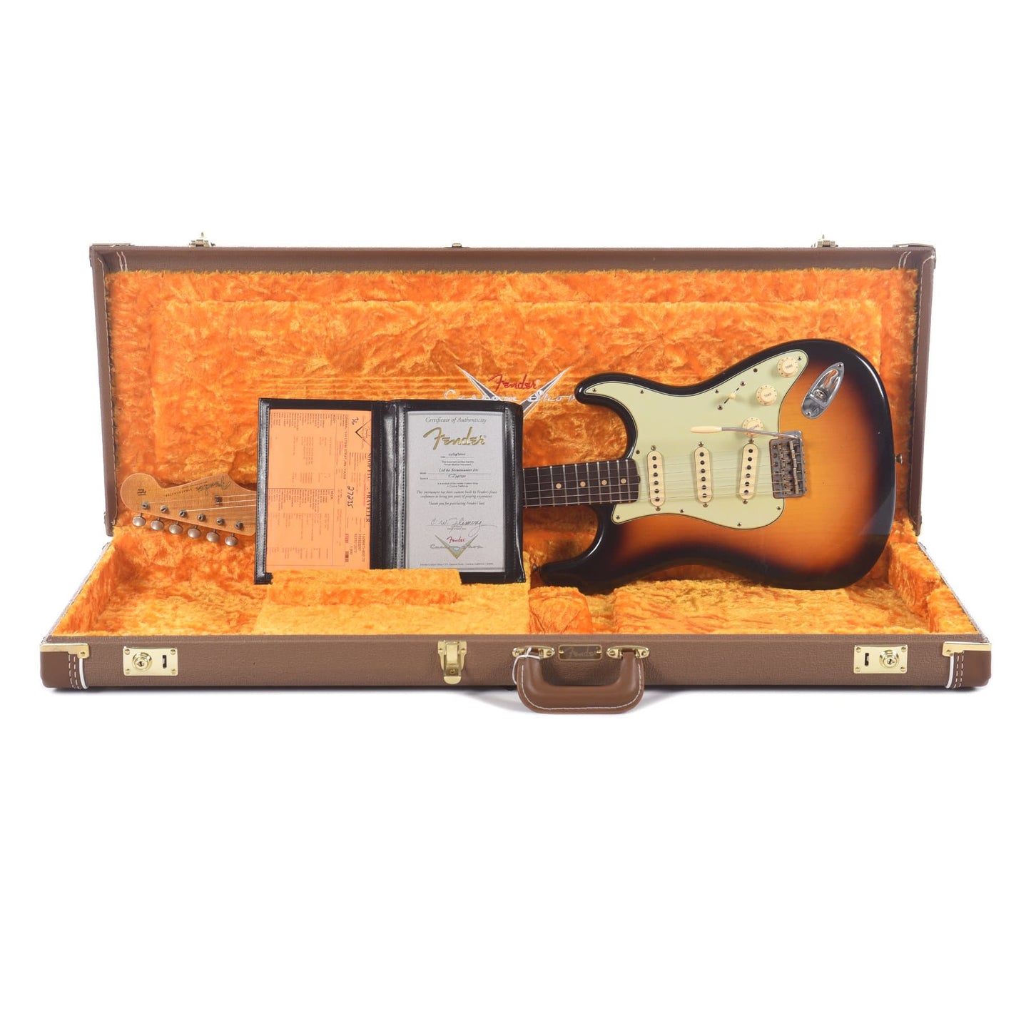 Fender Custom Shop 1960 Stratocaster Journeyman Relic Faded Aged 3-Color Sunburst Electric Guitars / Solid Body