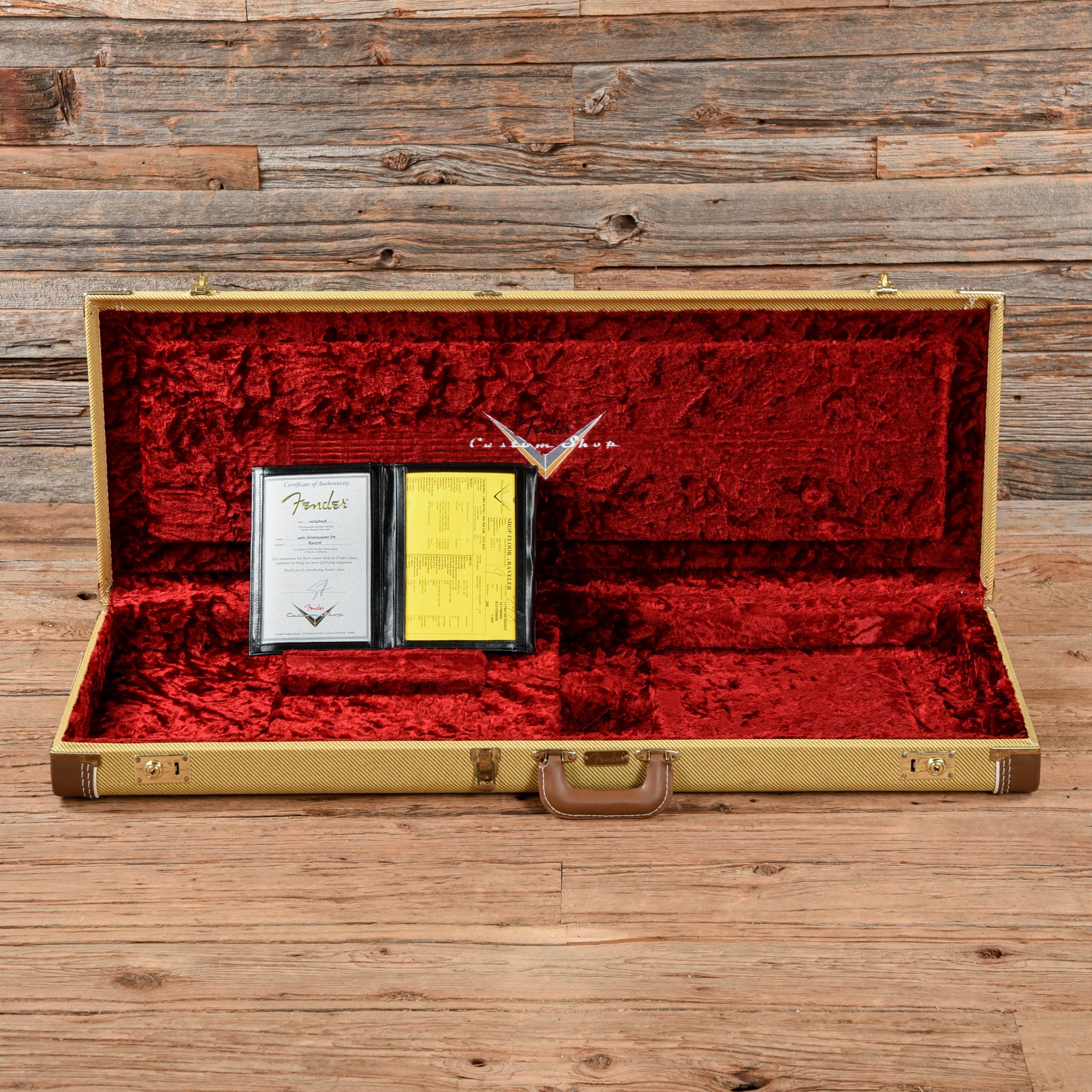 Fender Custom Shop 1960 Stratocaster Journeyman Relic Super Faded Shell Pink 2018 Electric Guitars / Solid Body