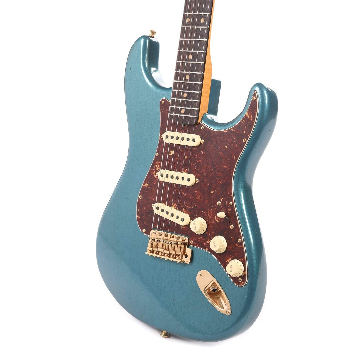 Fender Custom Shop 1960 Stratocaster Journeyman Relic Taos Turquoise Master Built by Yuriy Shishkov Electric Guitars / Solid Body