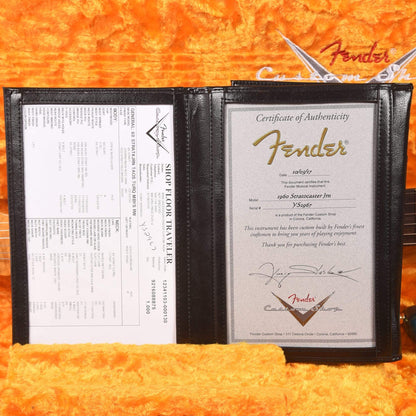 Fender Custom Shop 1960 Stratocaster Journeyman Relic Taos Turquoise Master Built by Yuriy Shishkov Electric Guitars / Solid Body