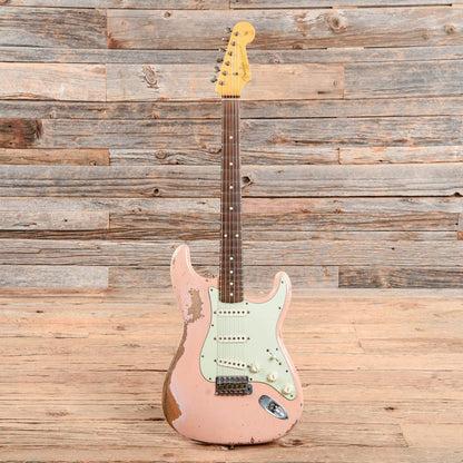 Fender Custom Shop 1960 Stratocaster Relic Aged Shell Pink 2011 Electric Guitars / Solid Body