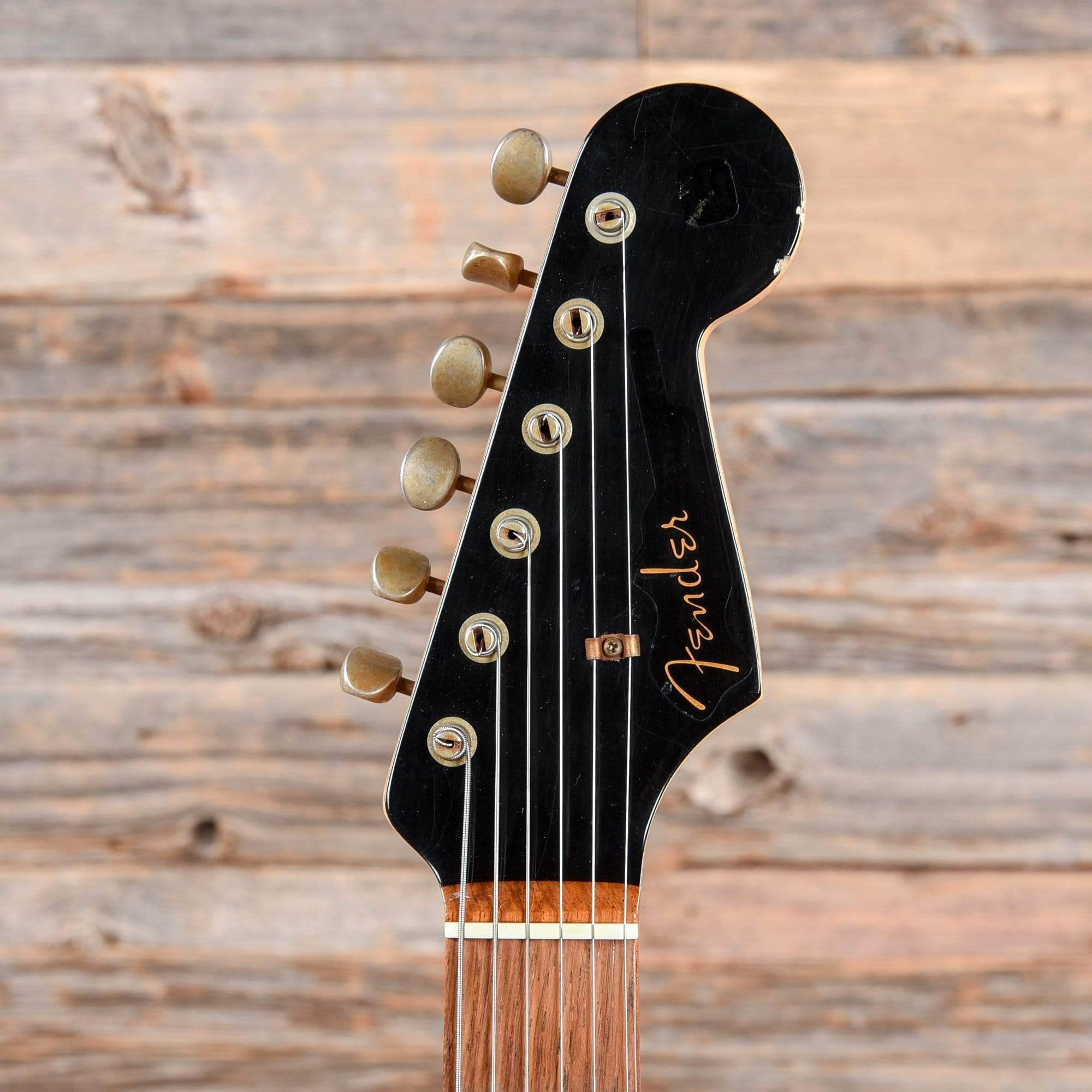 Fender Custom Shop 1960 Stratocaster Relic Black 2007 Electric Guitars / Solid Body