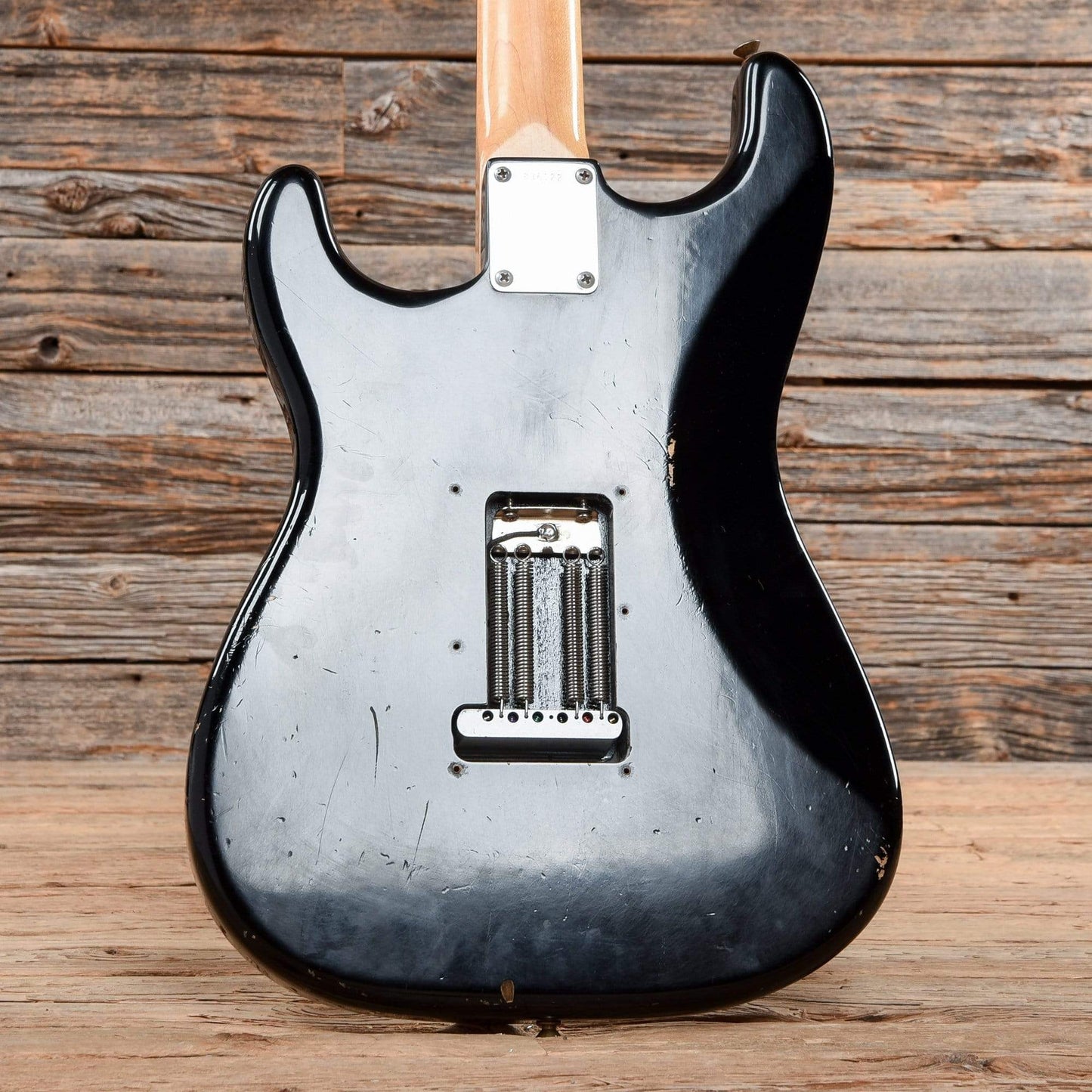 Fender Custom Shop 1960 Stratocaster Relic Black 2007 Electric Guitars / Solid Body