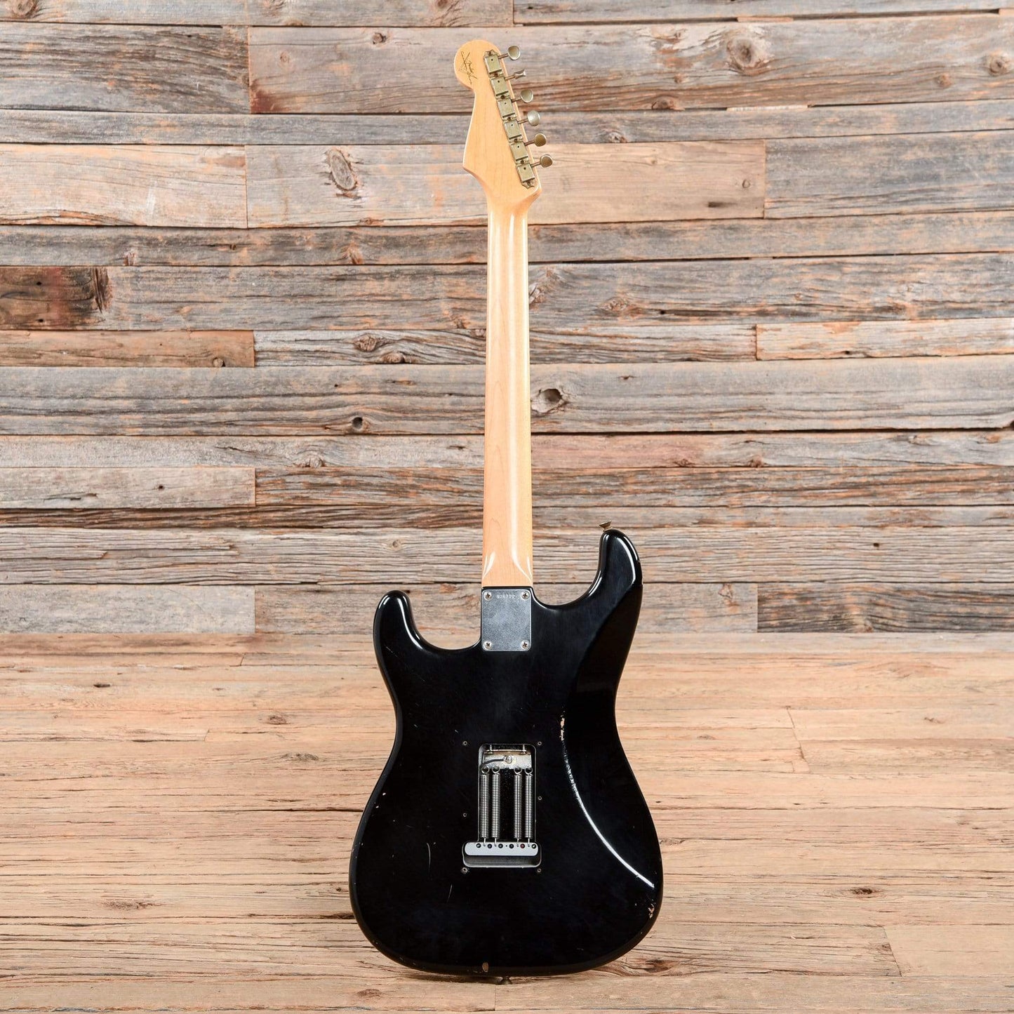 Fender Custom Shop 1960 Stratocaster Relic Black 2007 Electric Guitars / Solid Body