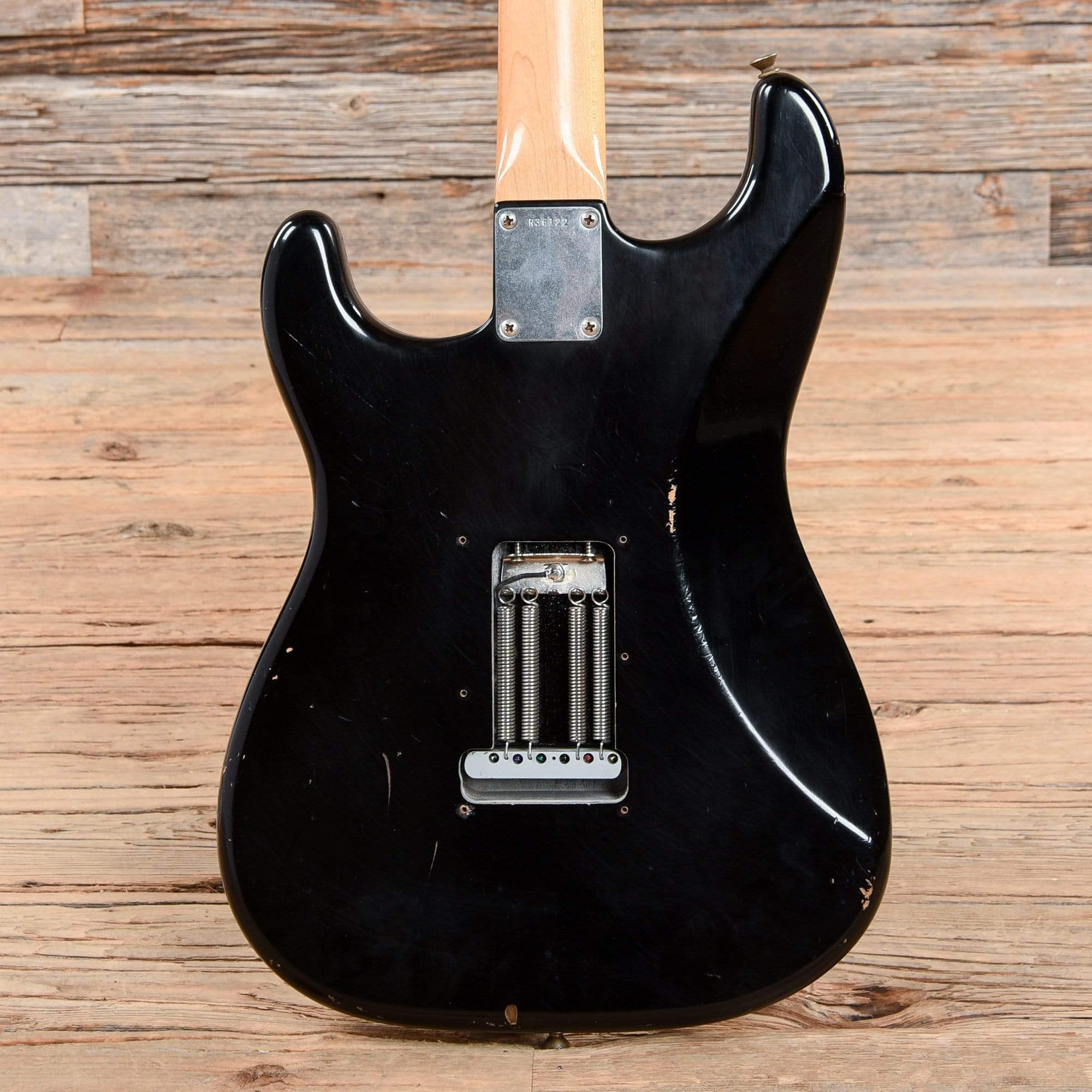 Fender Custom Shop 1960 Stratocaster Relic Black 2007 Electric Guitars / Solid Body